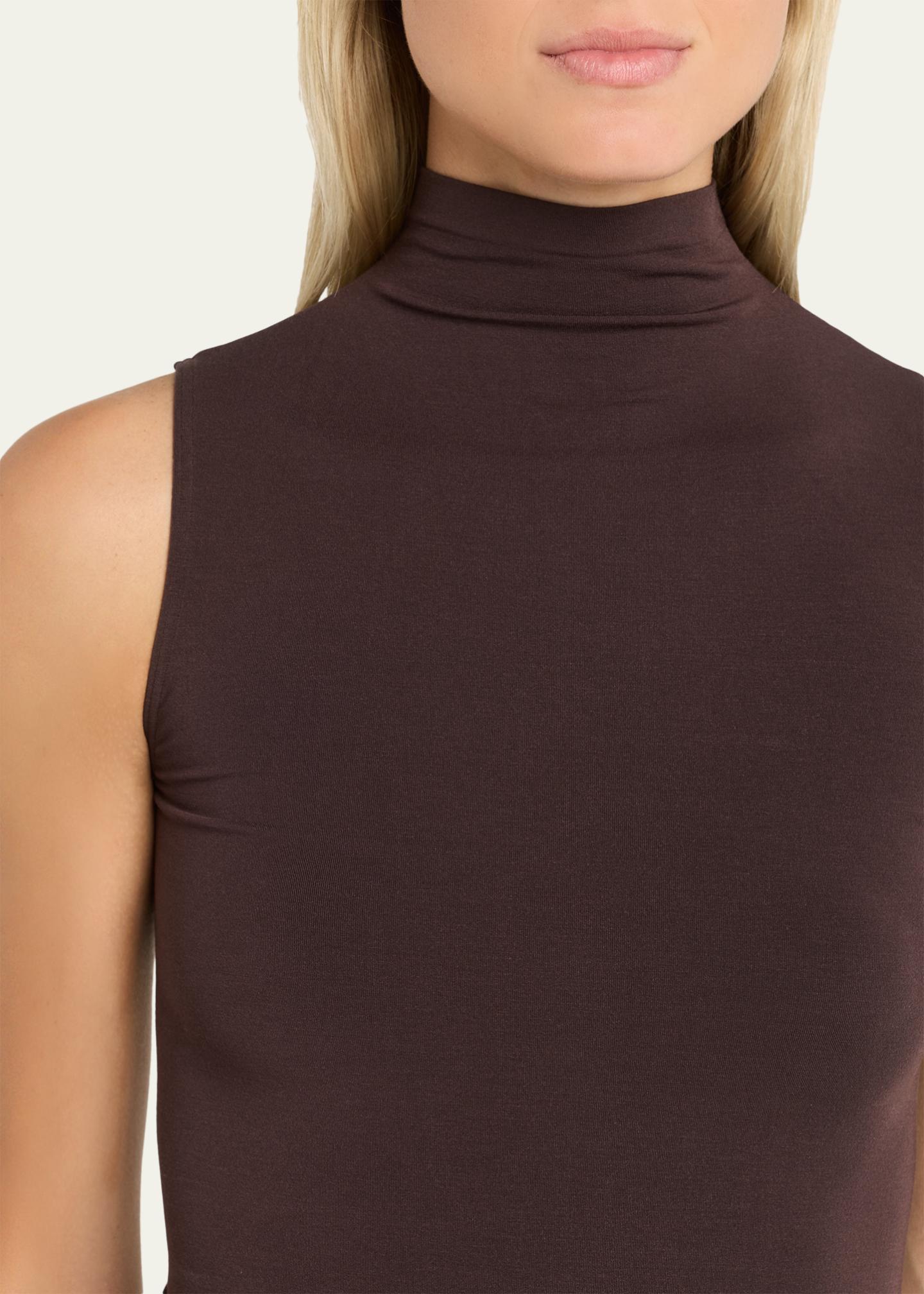 Wolford Sleeveless Mock-Neck String Bodysuit - Bergdorf Goodman