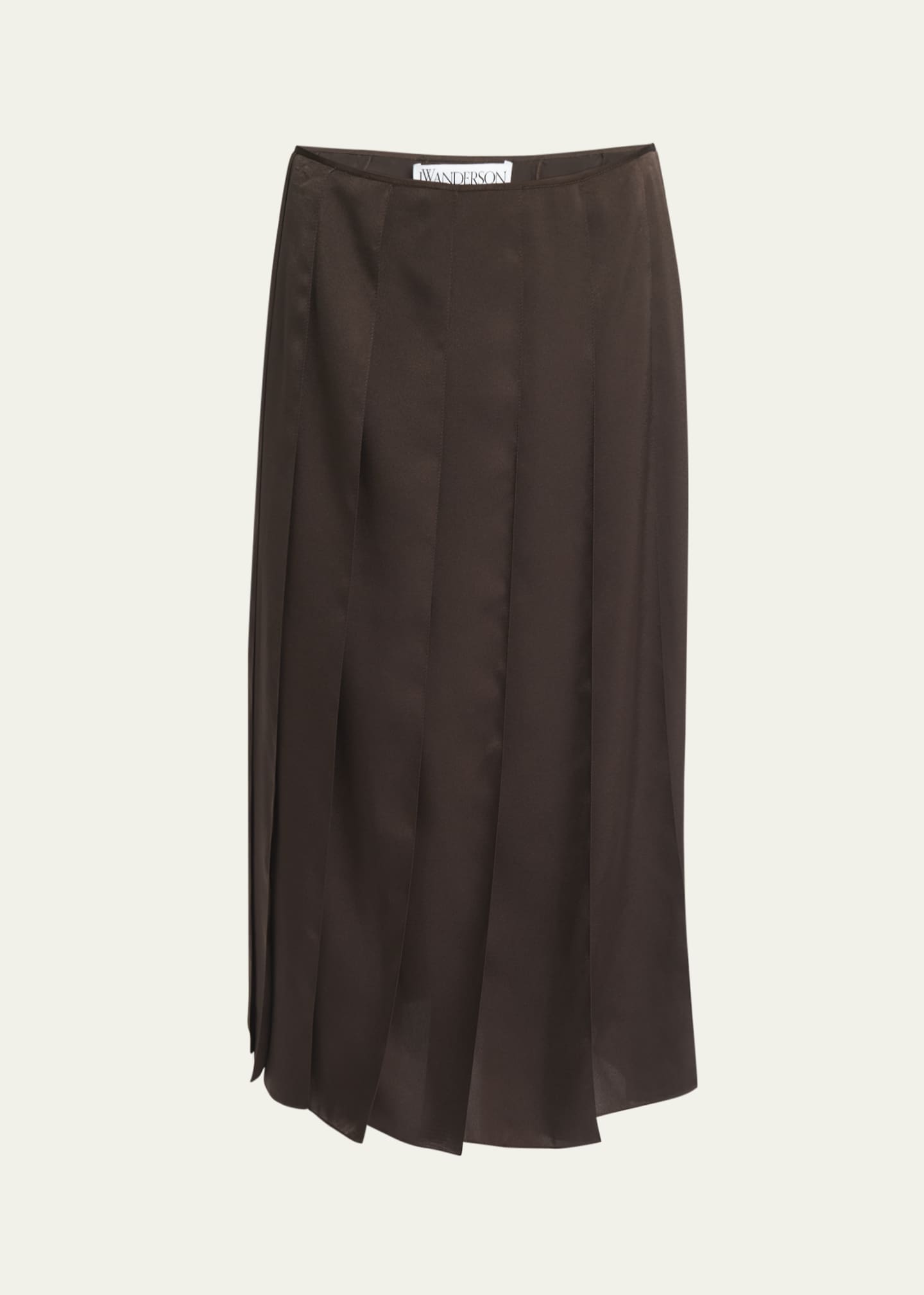 JW Anderson Ribbon Hem Midi Skirt Bergdorf Goodman