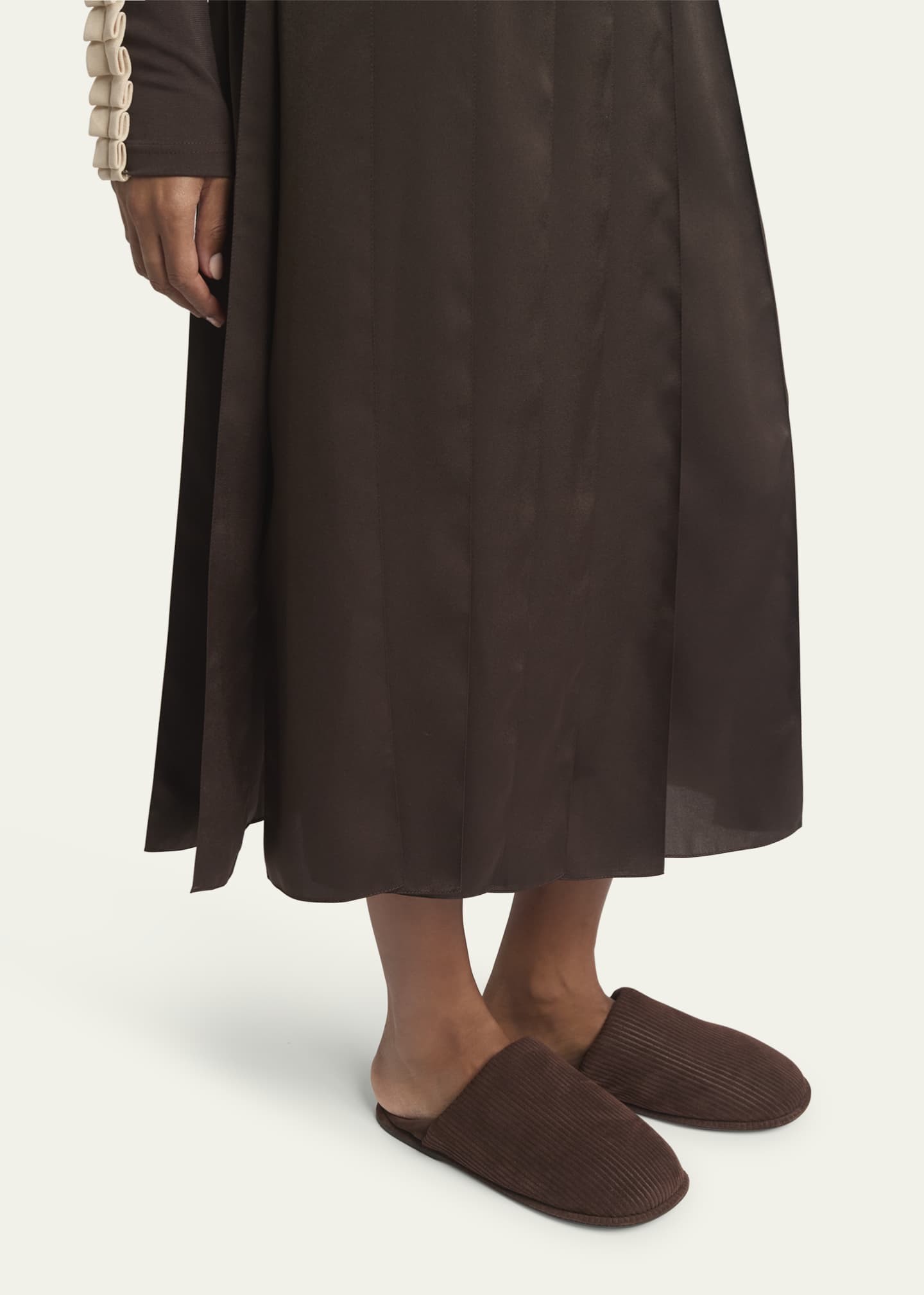 JW Anderson Ribbon Hem Midi Skirt Bergdorf Goodman