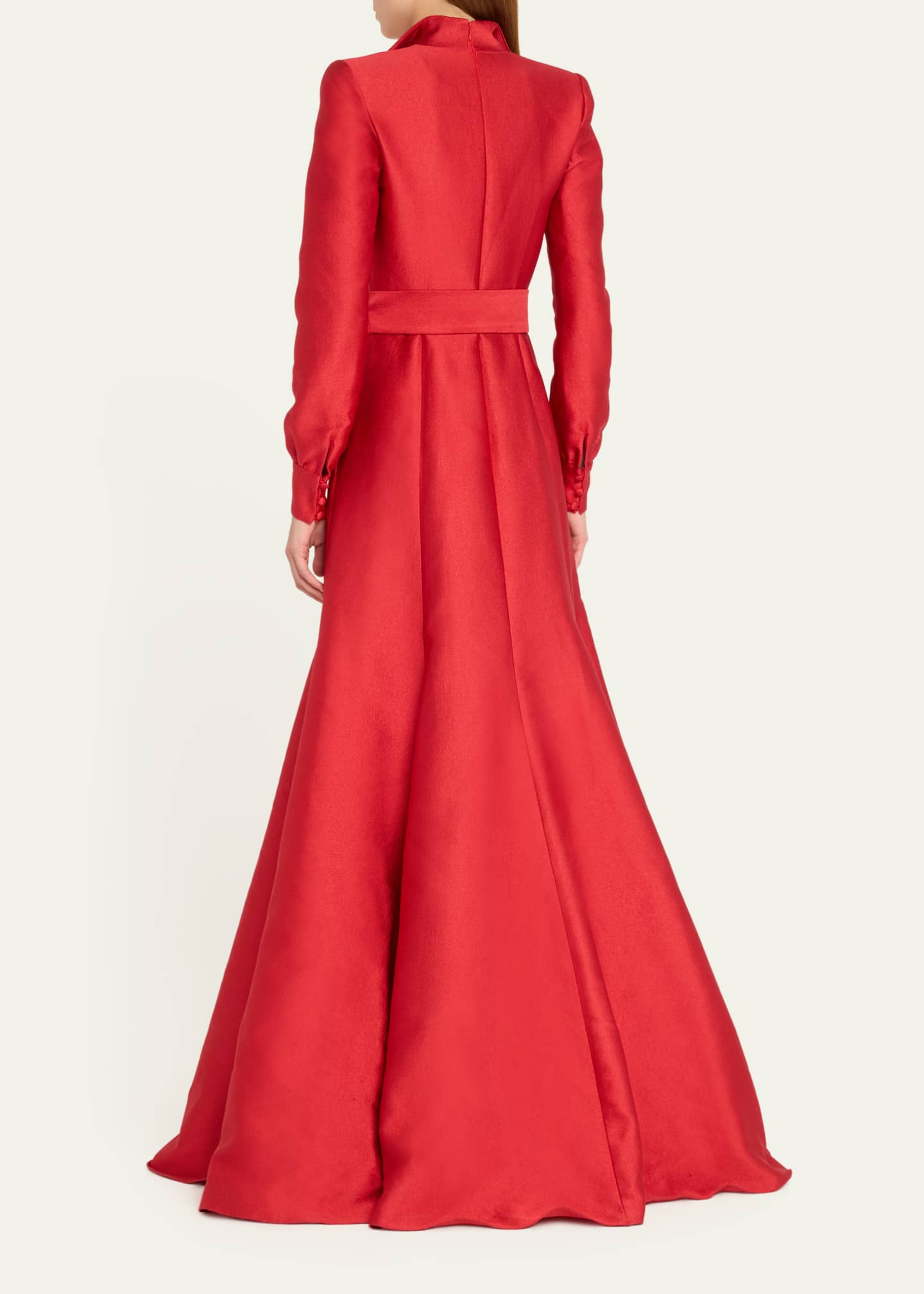 badgley mischka sequin tie waist blazer