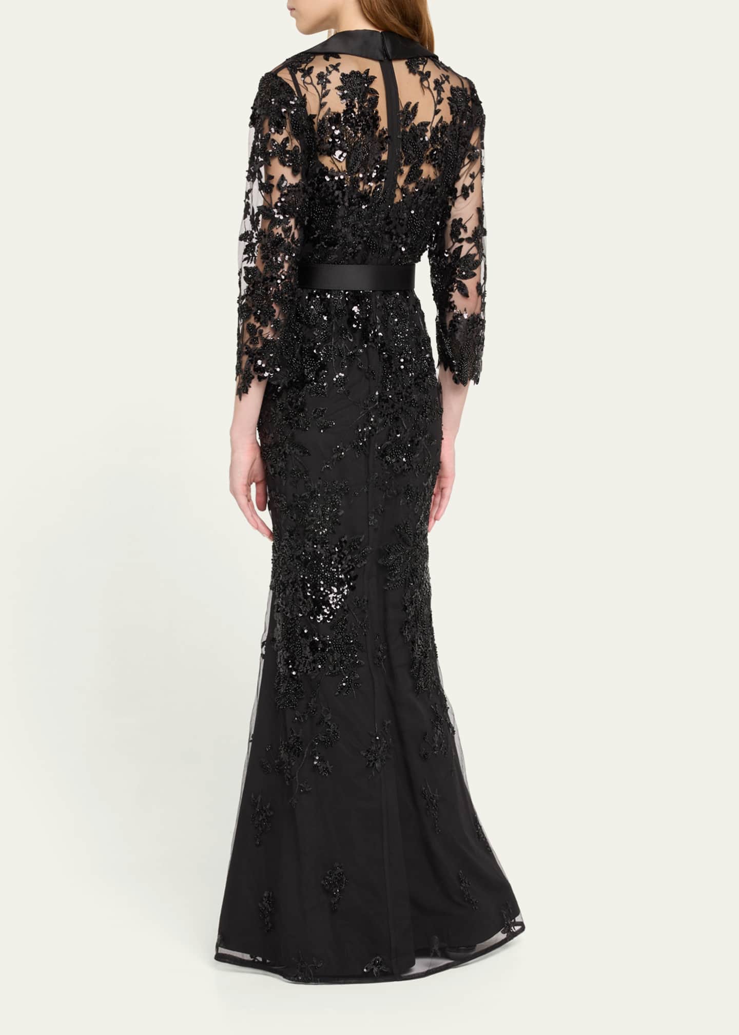 Badgley mischka lace dress clearance