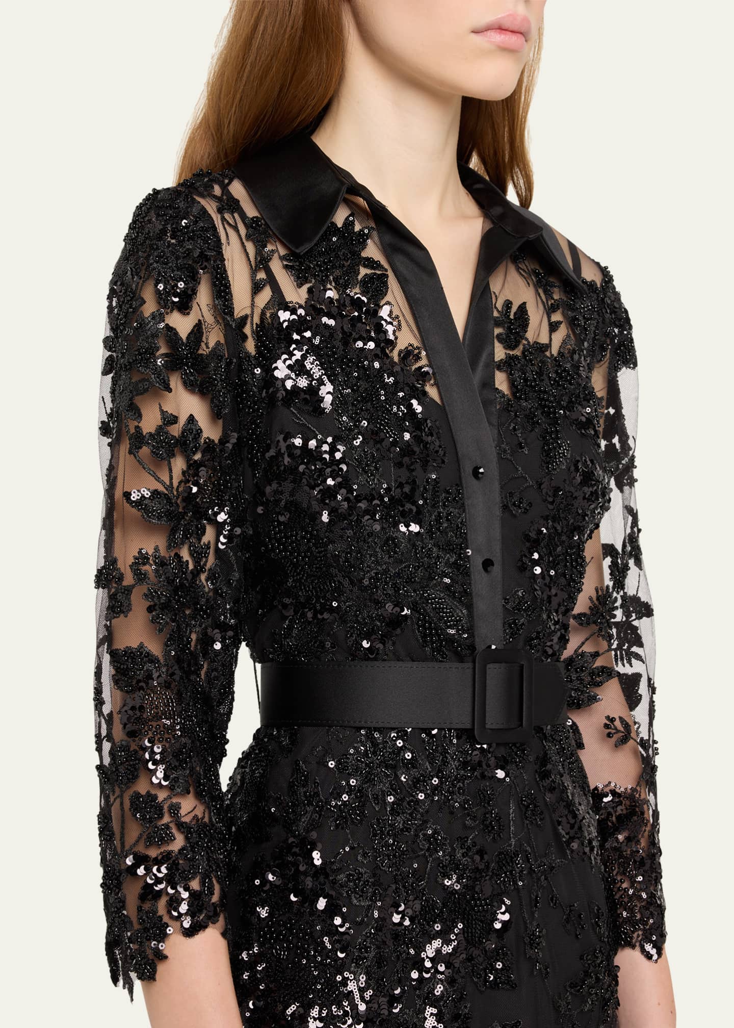 Badgley mischka lace dress shop