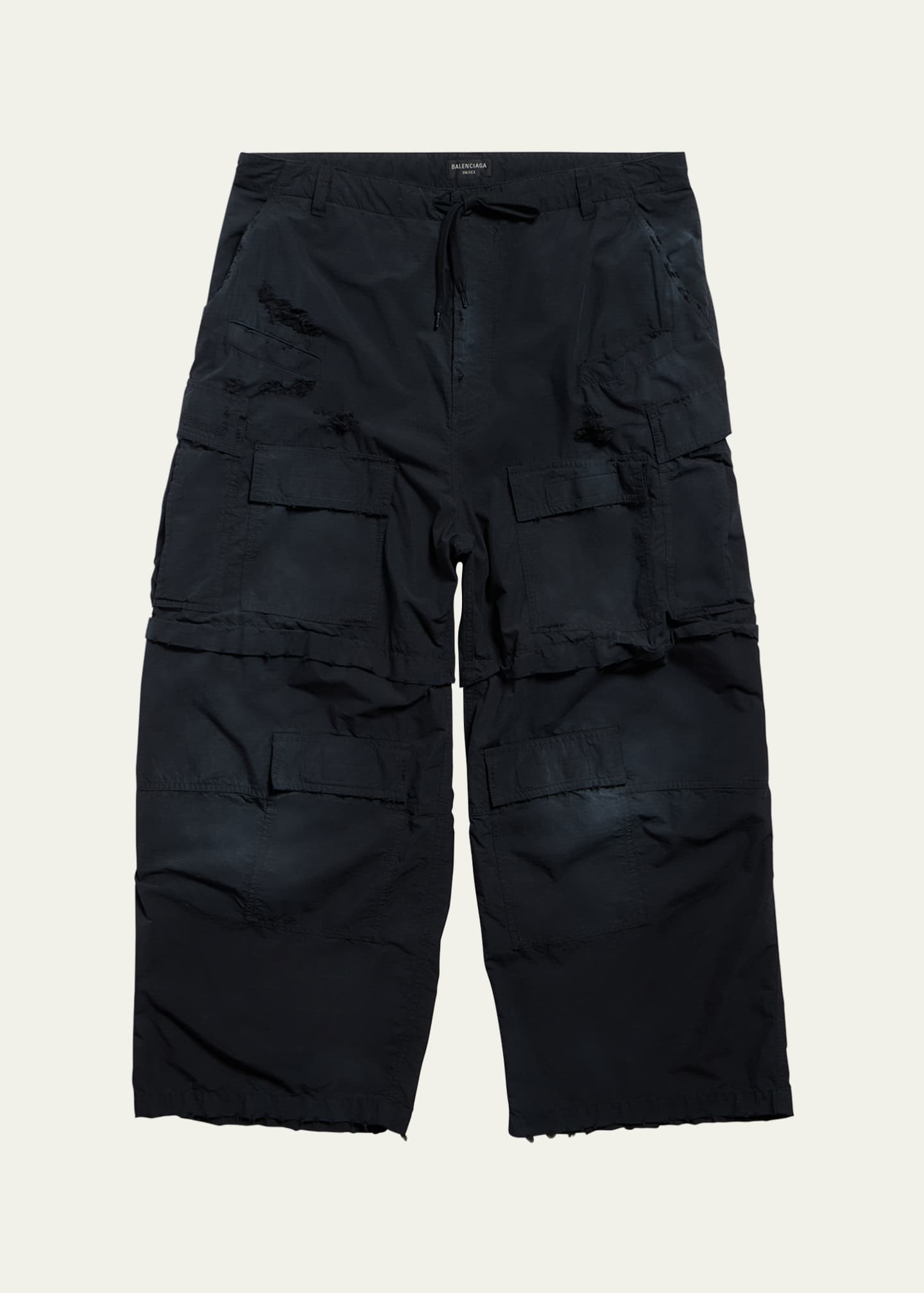 史上一番安い Balenciaga Men's Ripstop Large Cargo Pants - Bergdorf Goodman パンツ