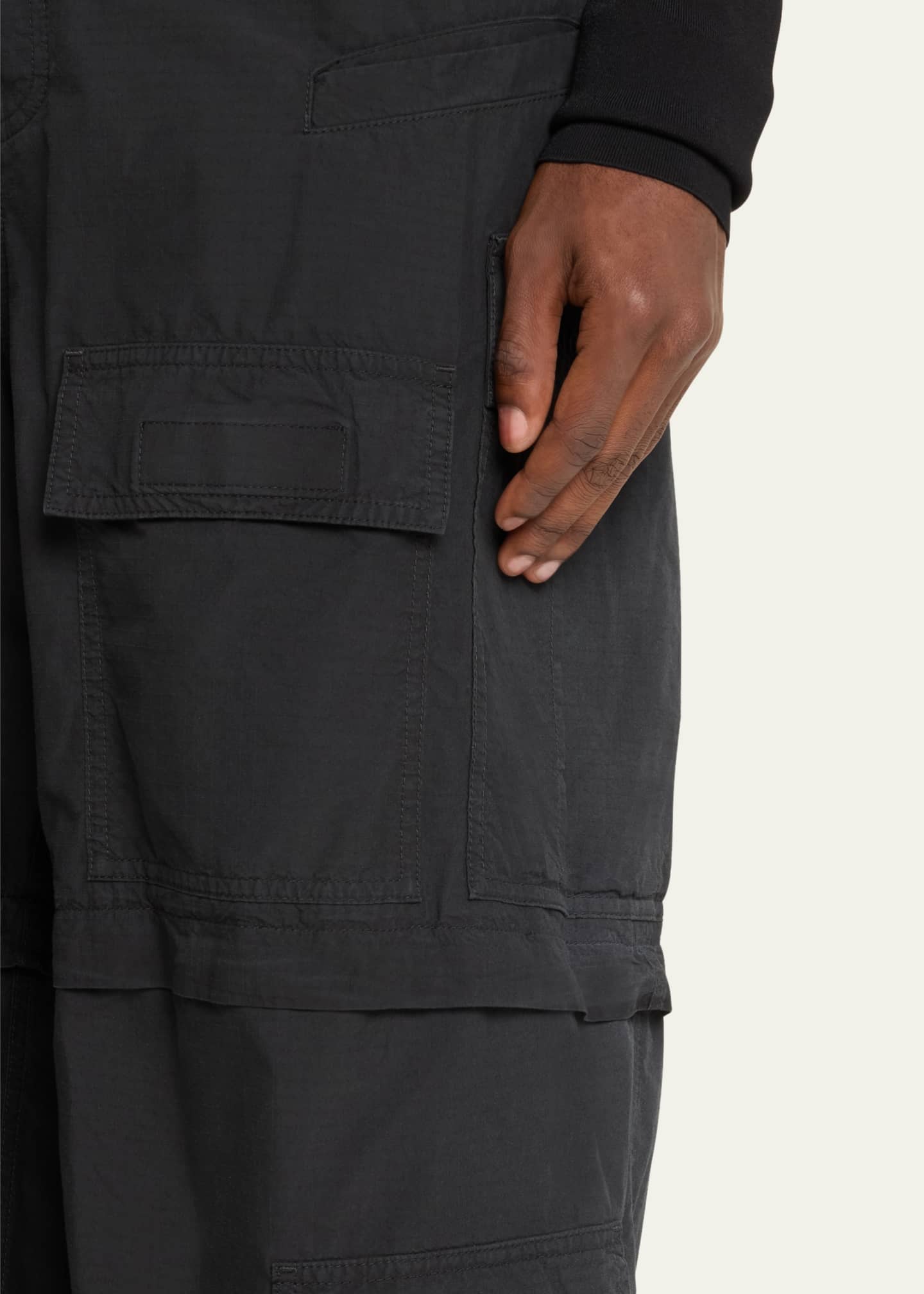 Balenciaga Men's Ripstop Large Cargo Pants - Bergdorf Goodman Balenciaga Men's Ripstop Large Cargo Pants - Bergdorf Goodman