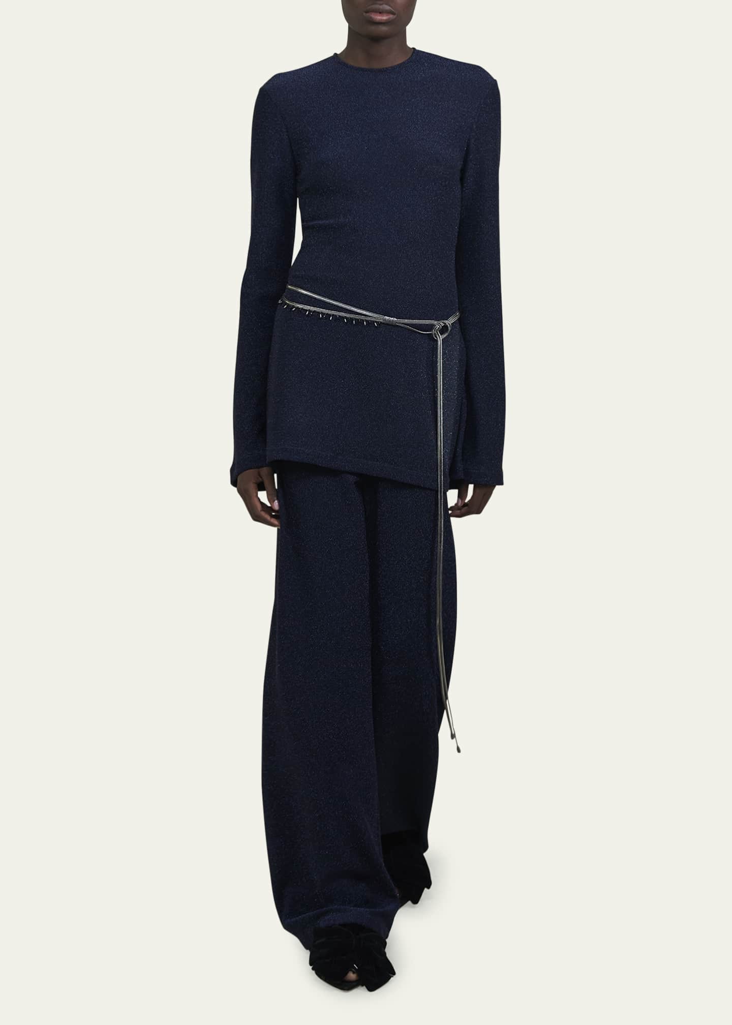 Johanna Ortiz Self Love Knit Lurex Top Image 2 of 4