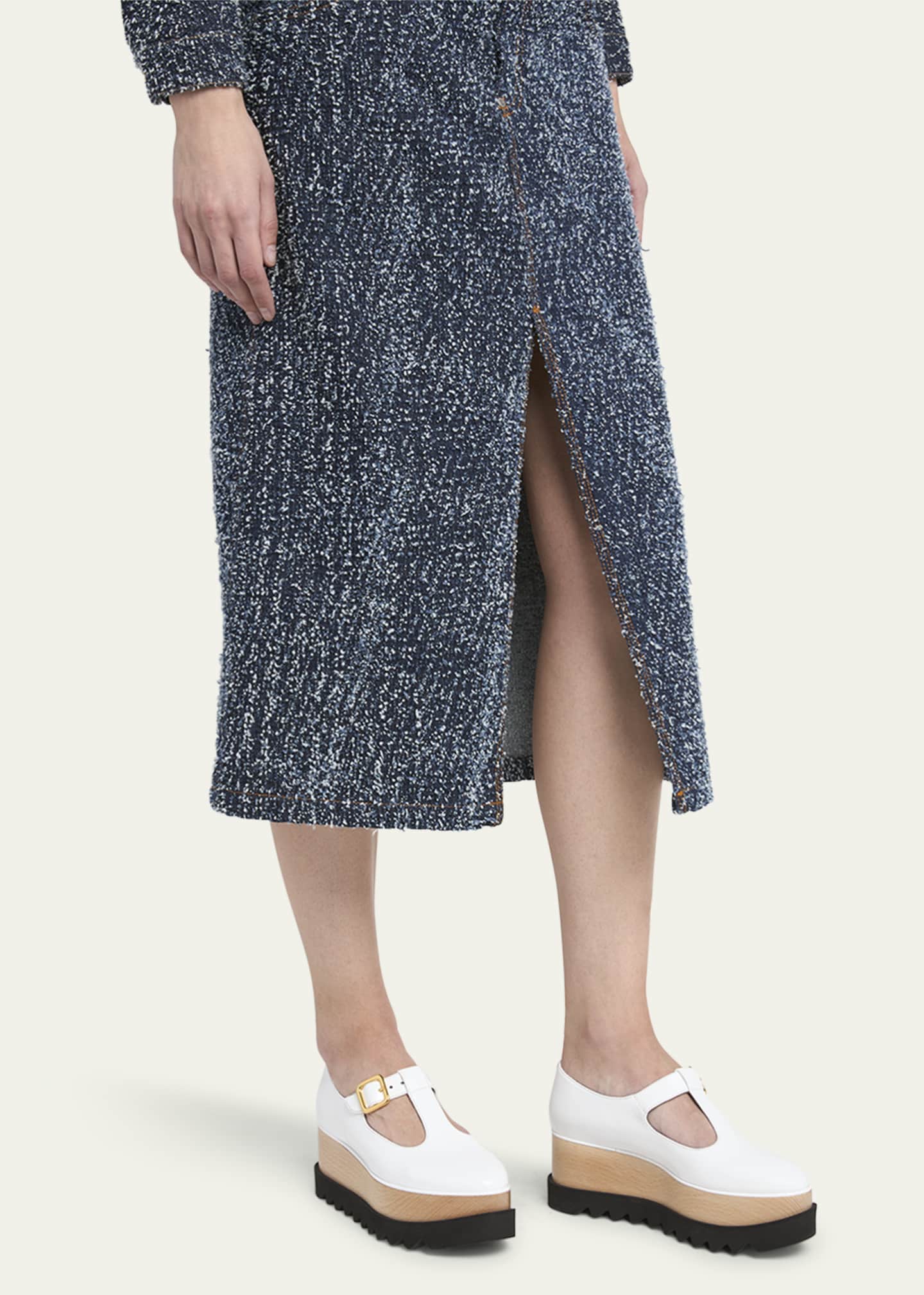 Stella McCartney Elyse Vegan Mary Jane Platform Loafers Image 2 of 5