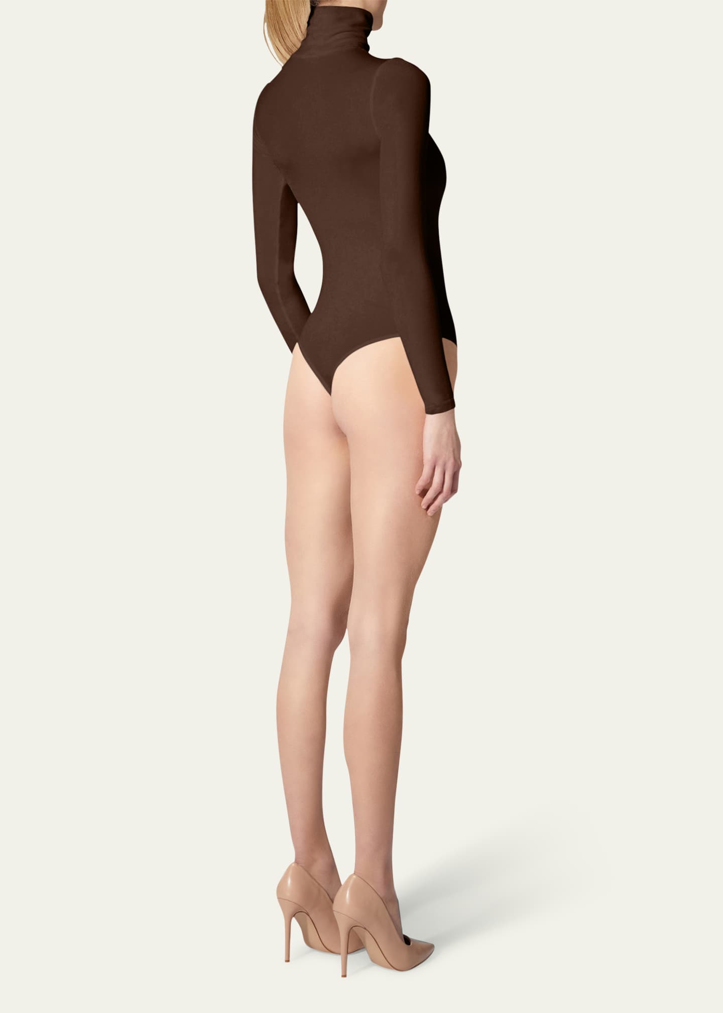 Wolford Colorado Turtleneck Thong Bodysuit Image 3 of 5