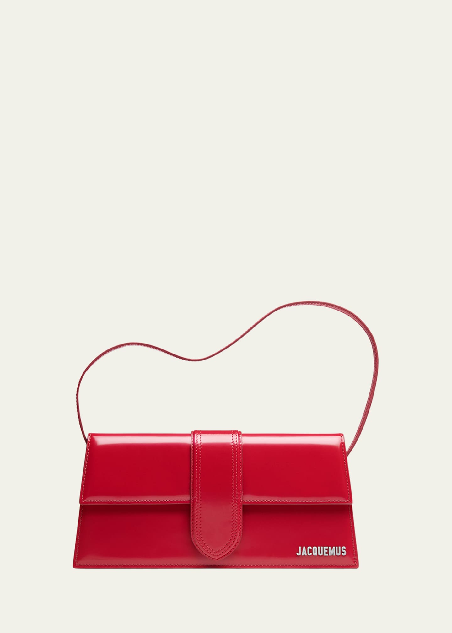 Jacquemus Le Bambino Long Leather Shoulder Bag Image 1 of 5