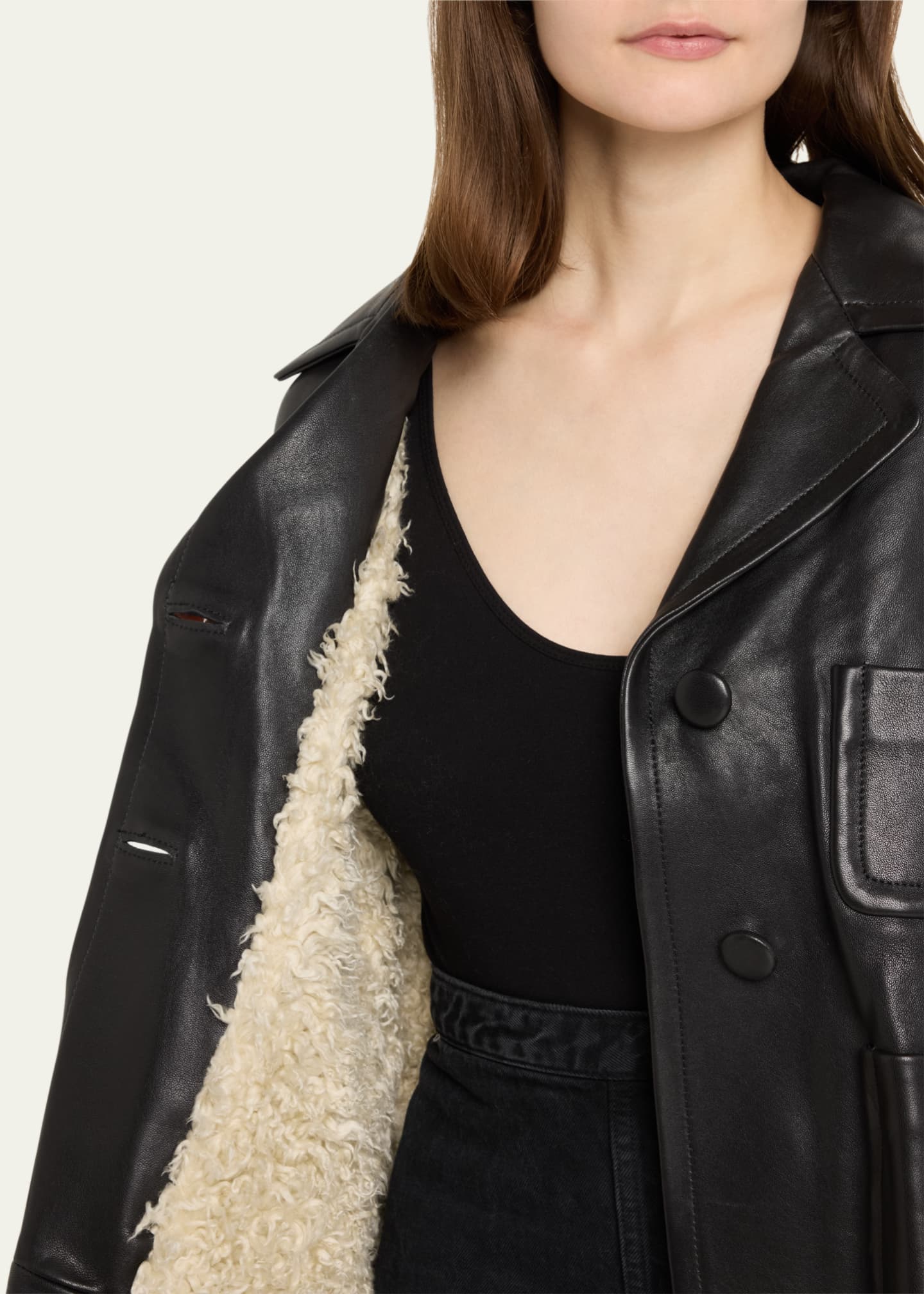 Marc Jacobs Lady Leather Jacket