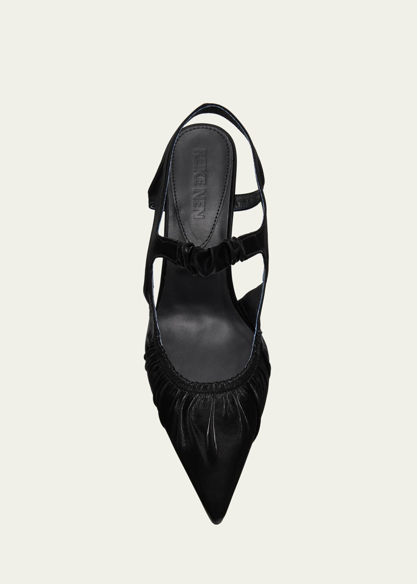 Reike Nen Narin Ruched Nylon Pumps Image 6 of 6