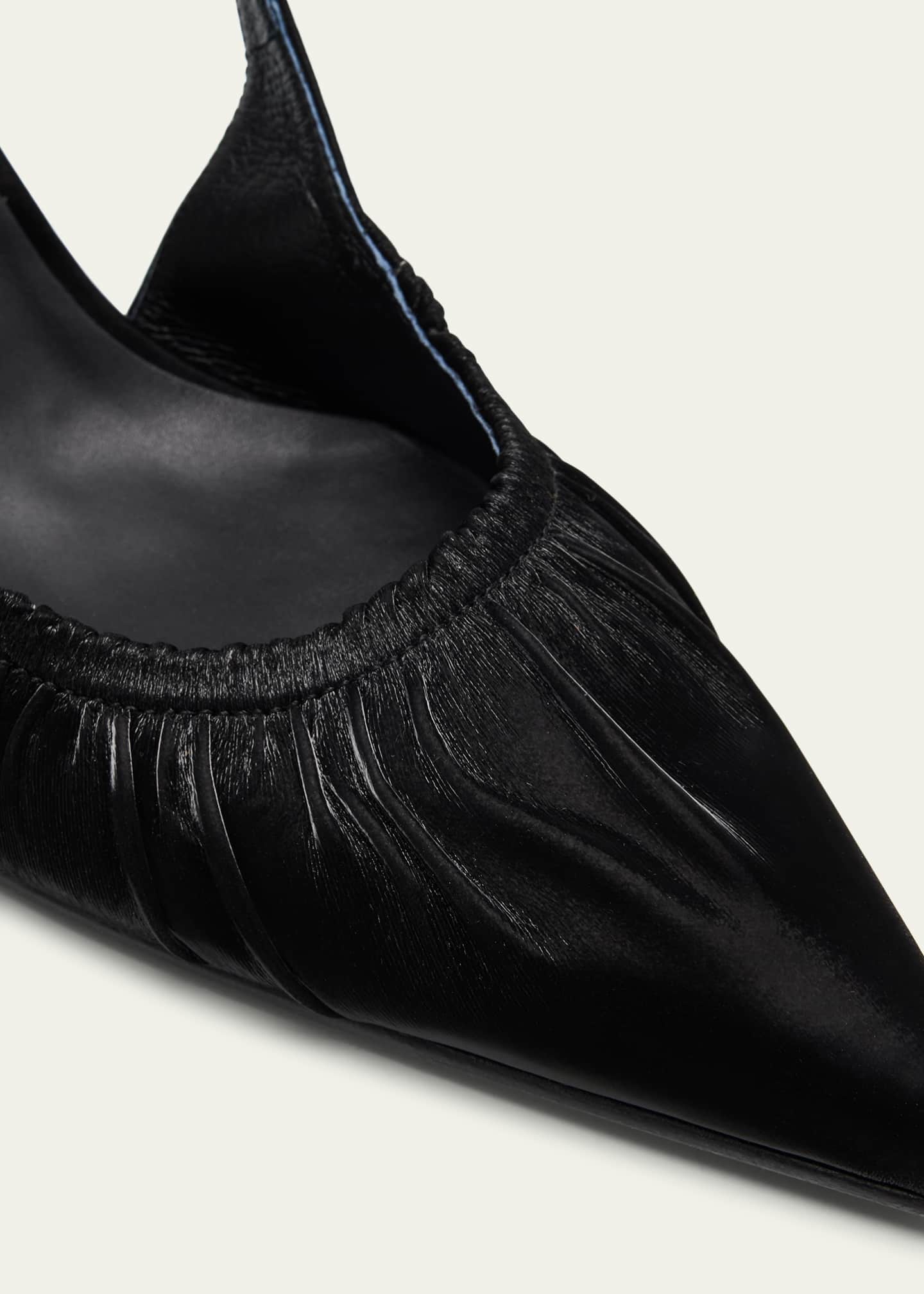 Reike Nen Narin Ruched Nylon Pumps Image 5 of 6