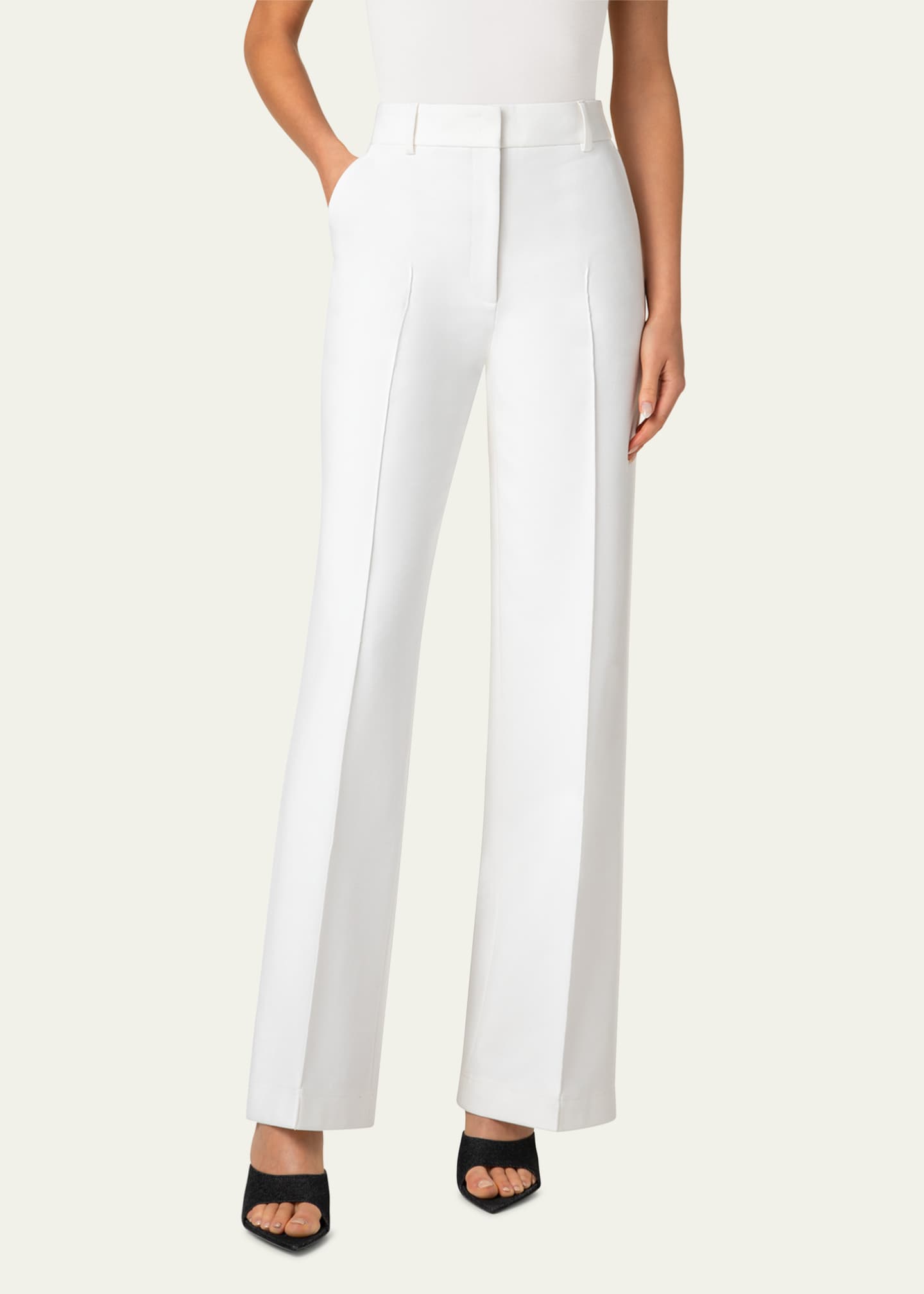 Akris punto Straight Leg Trousers Image 2 of 4