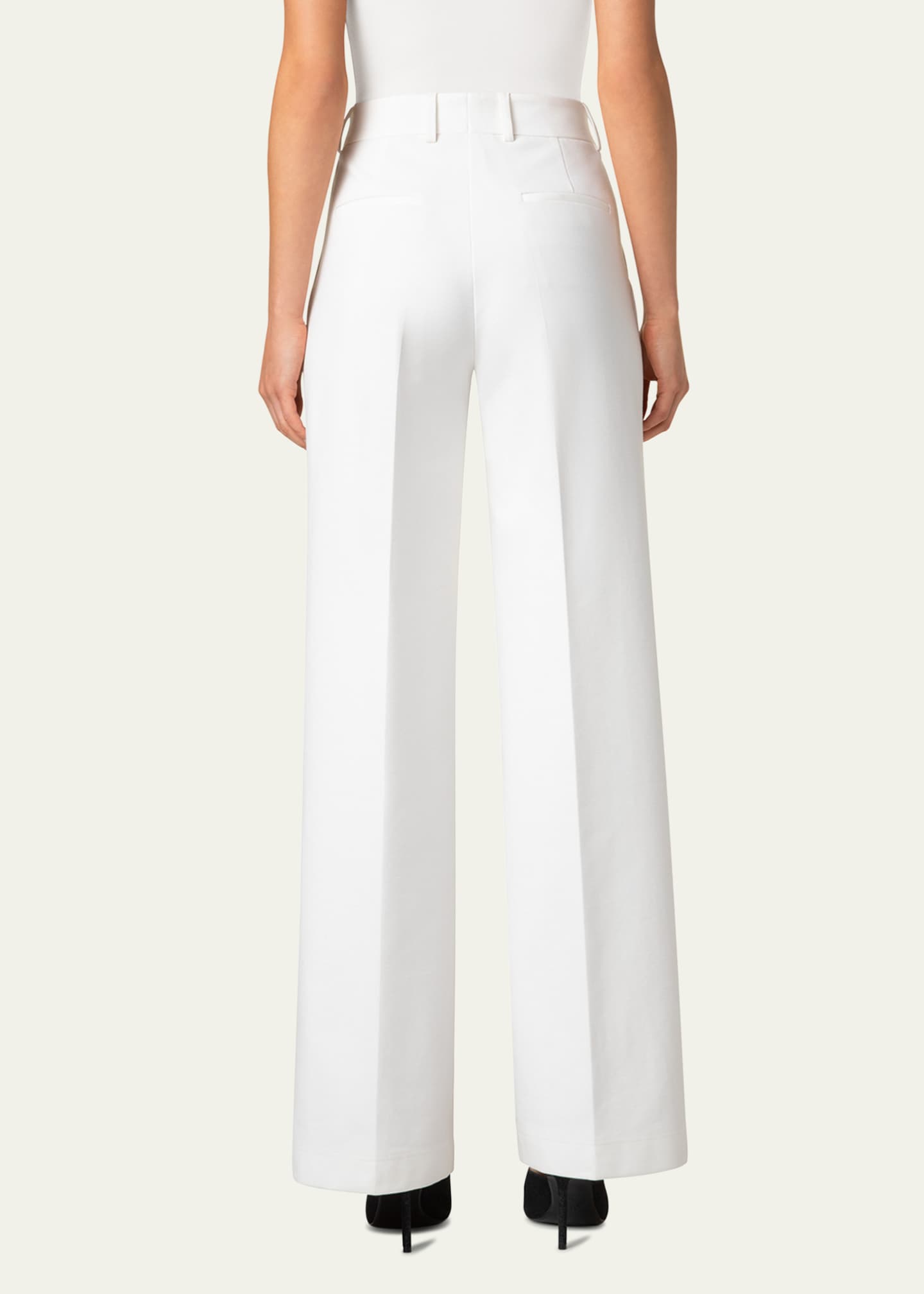 Akris punto Straight Leg Trousers Image 3 of 4