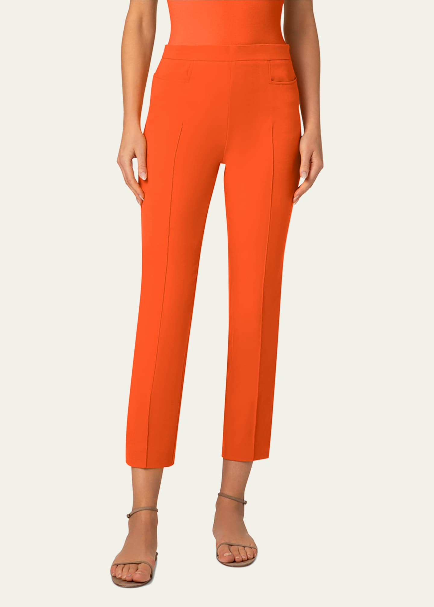 Akris punto Crop Skinny Leg Pants Image 2 of 4