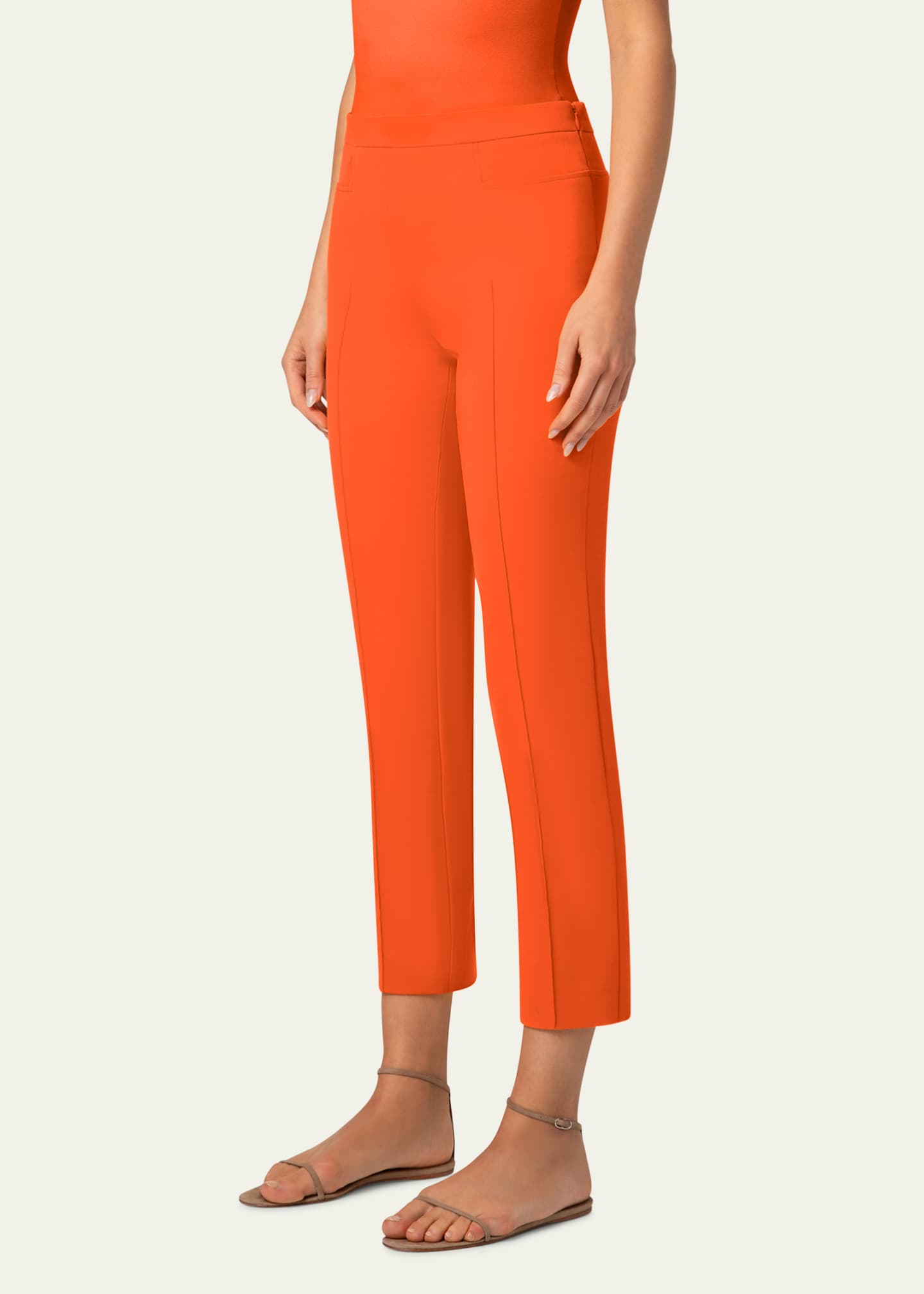 Akris punto Crop Skinny Leg Pants Image 4 of 4