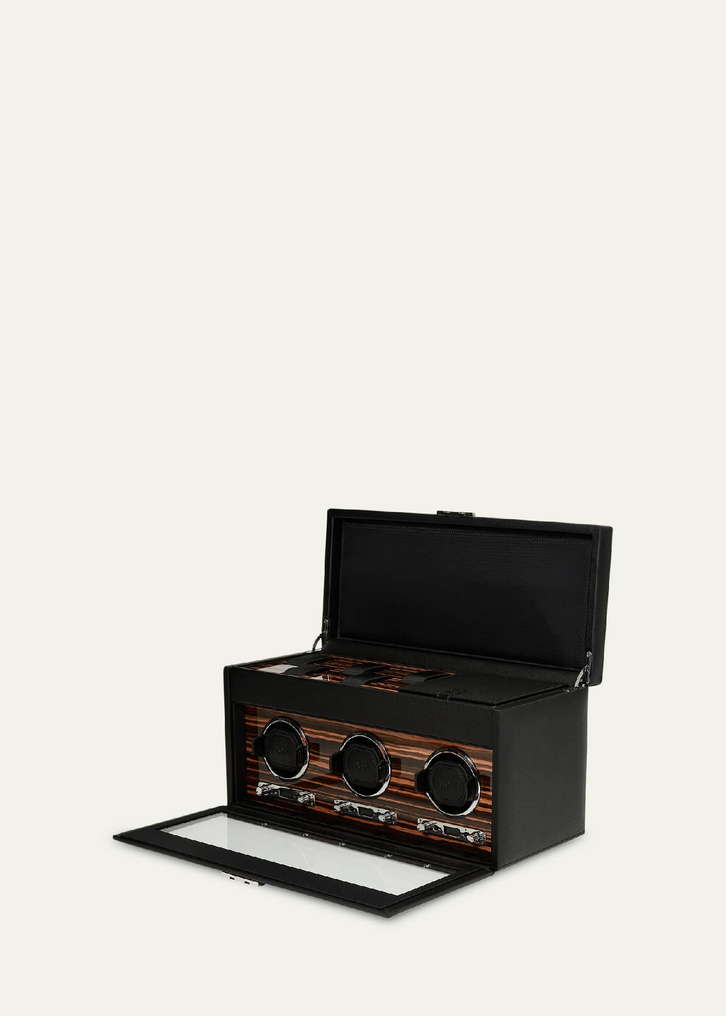 WOLF Roadster Triple Watch Winder with Storage Image 3 of 4