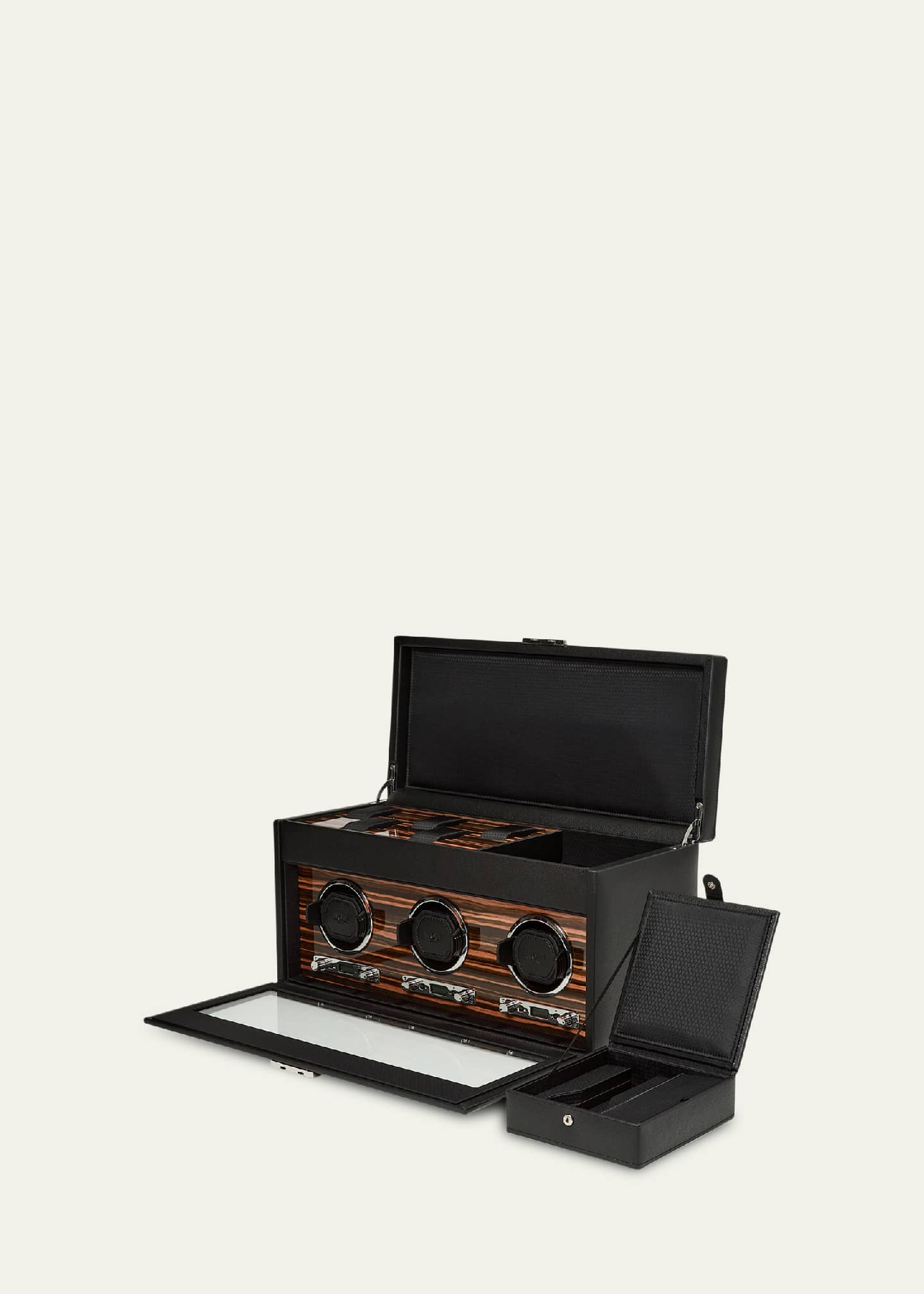 WOLF Roadster Triple Watch Winder with Storage Image 4 of 4