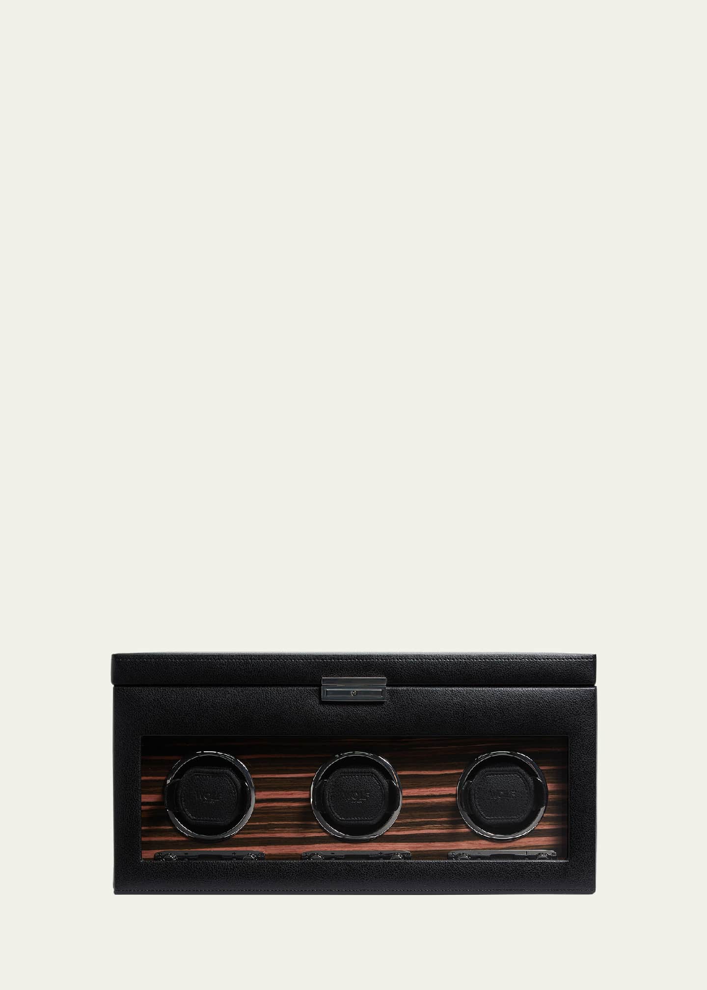 WOLF Roadster Triple Watch Winder with Storage Image 1 of 4