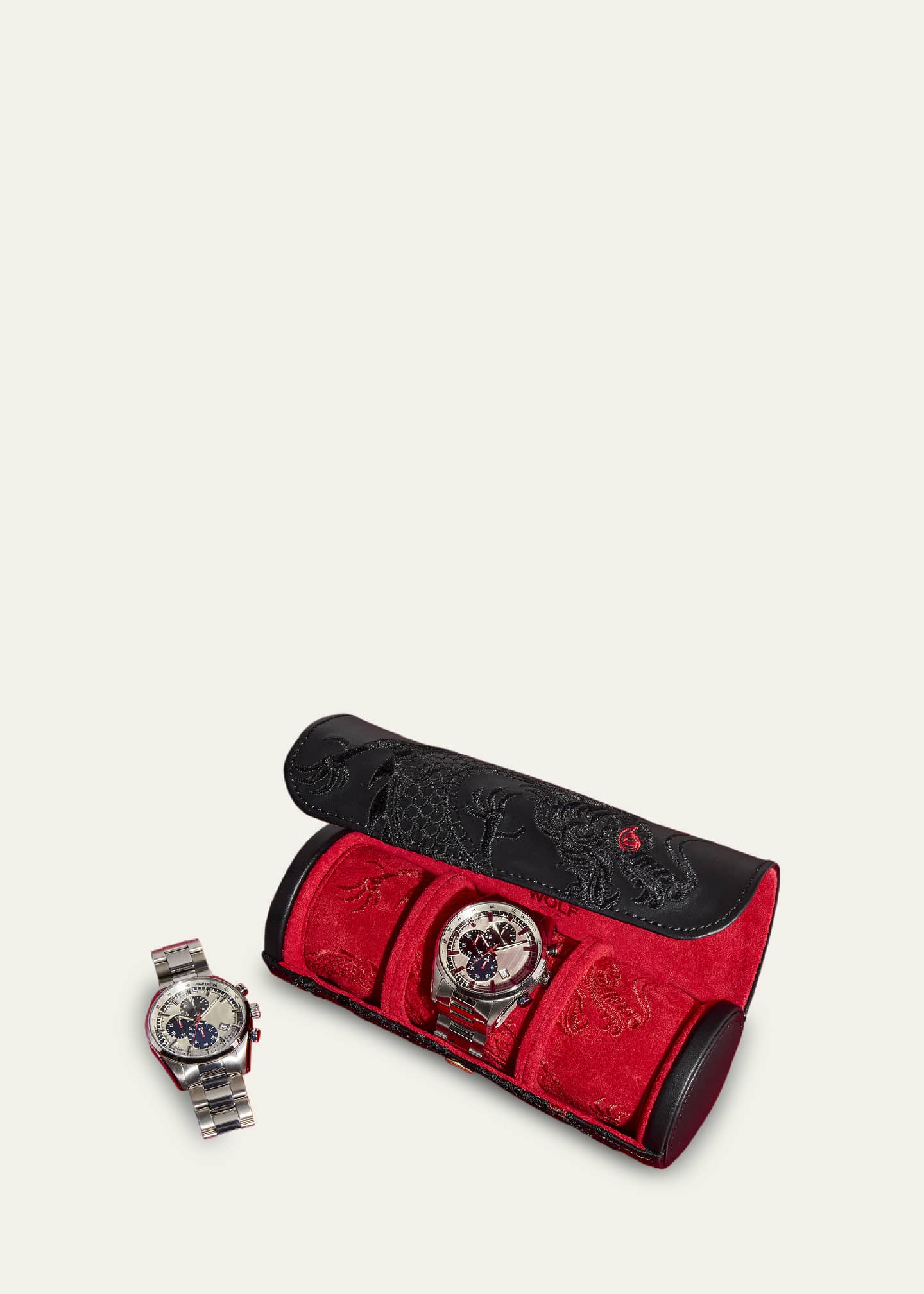 WOLF Lunar Triple Watch Roll Image 5 of 5