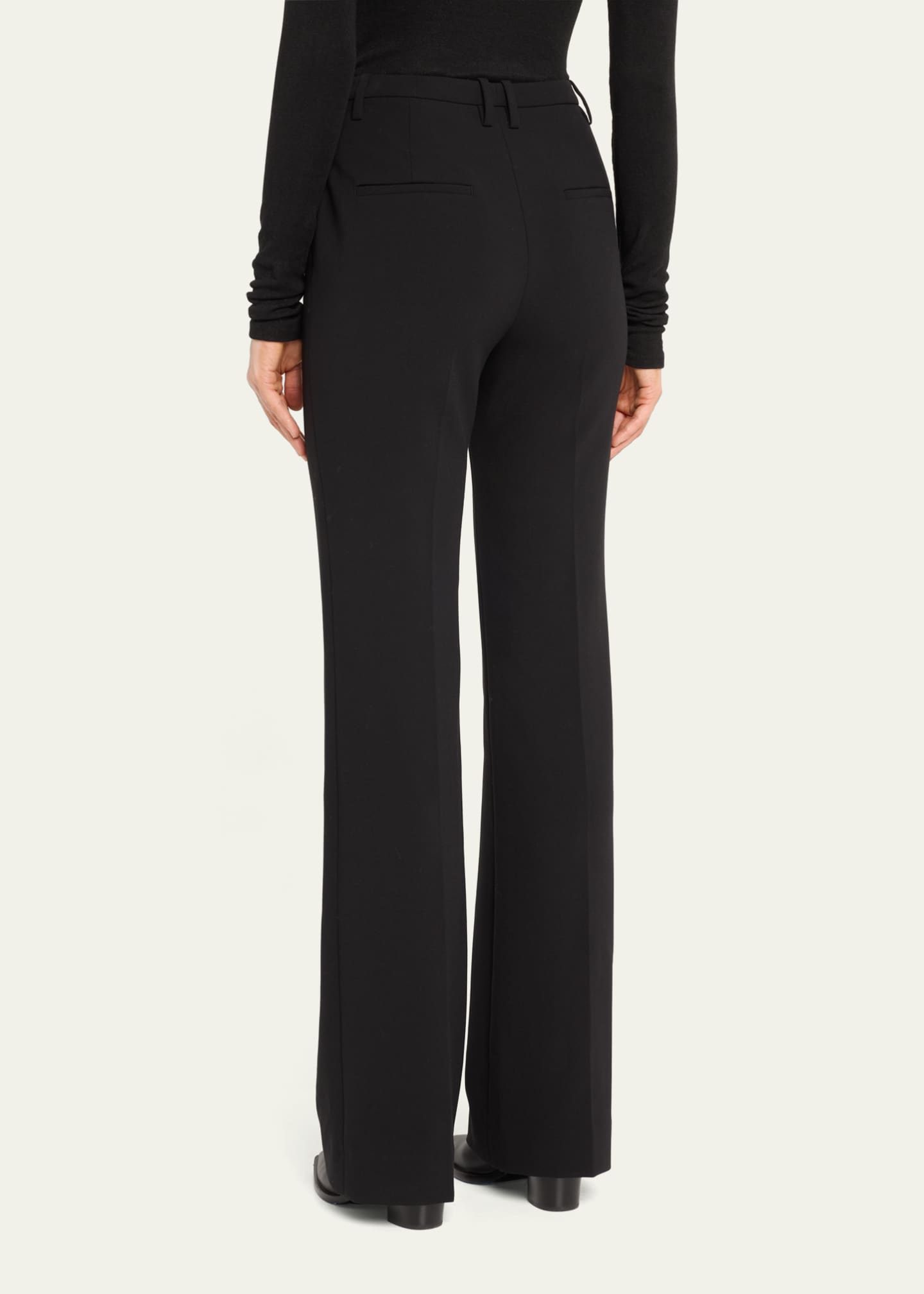 Vince Mid-Rise Tailored Flare Pants - Bergdorf Goodman