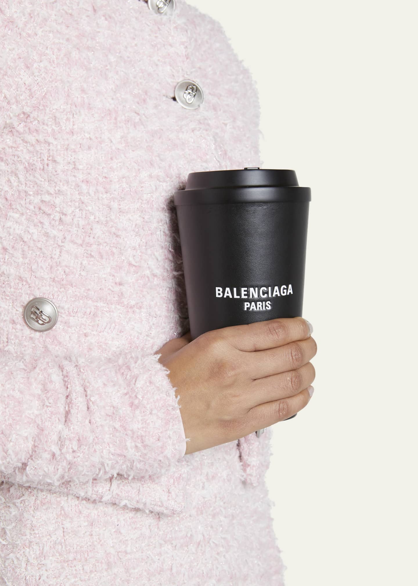 Balenciaga 9AM Coffee Cup Clutch Bag Image 2 of 5