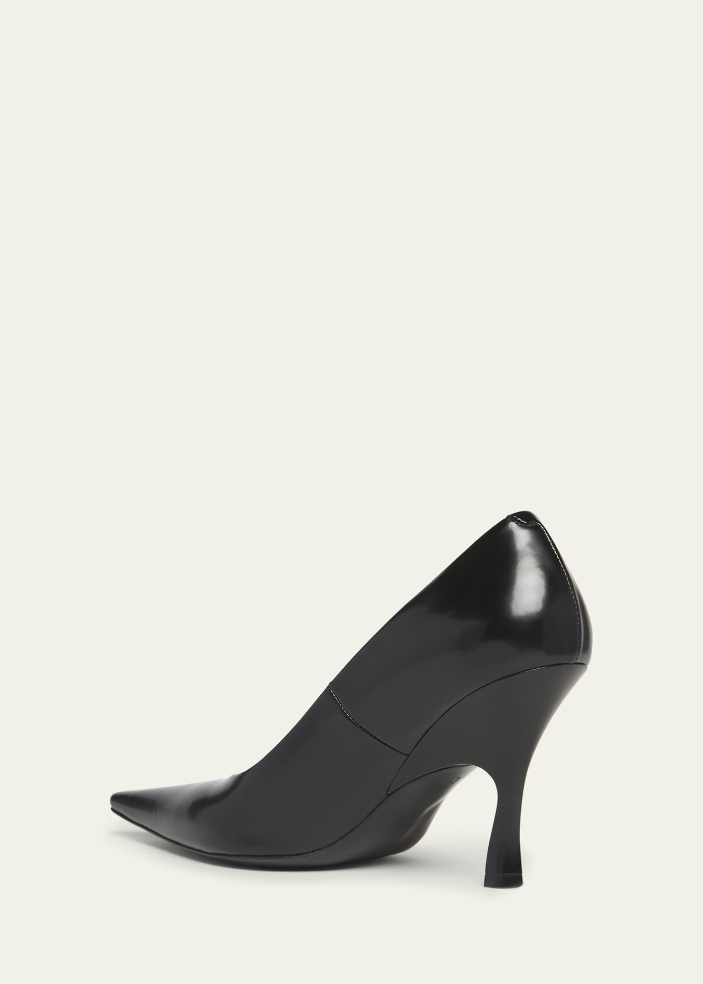 Vegan leather pumps top