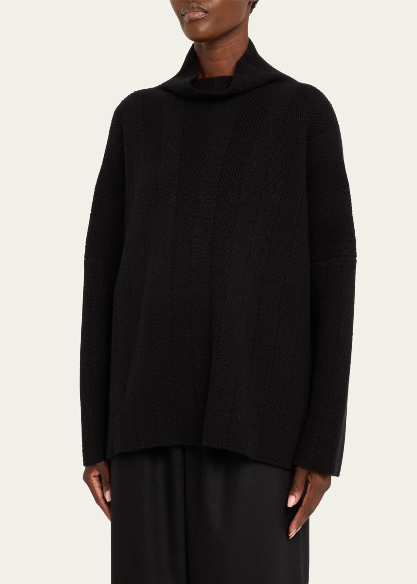 Eskandar Funnel Neck Cashmere Sweater Bergdorf Goodman