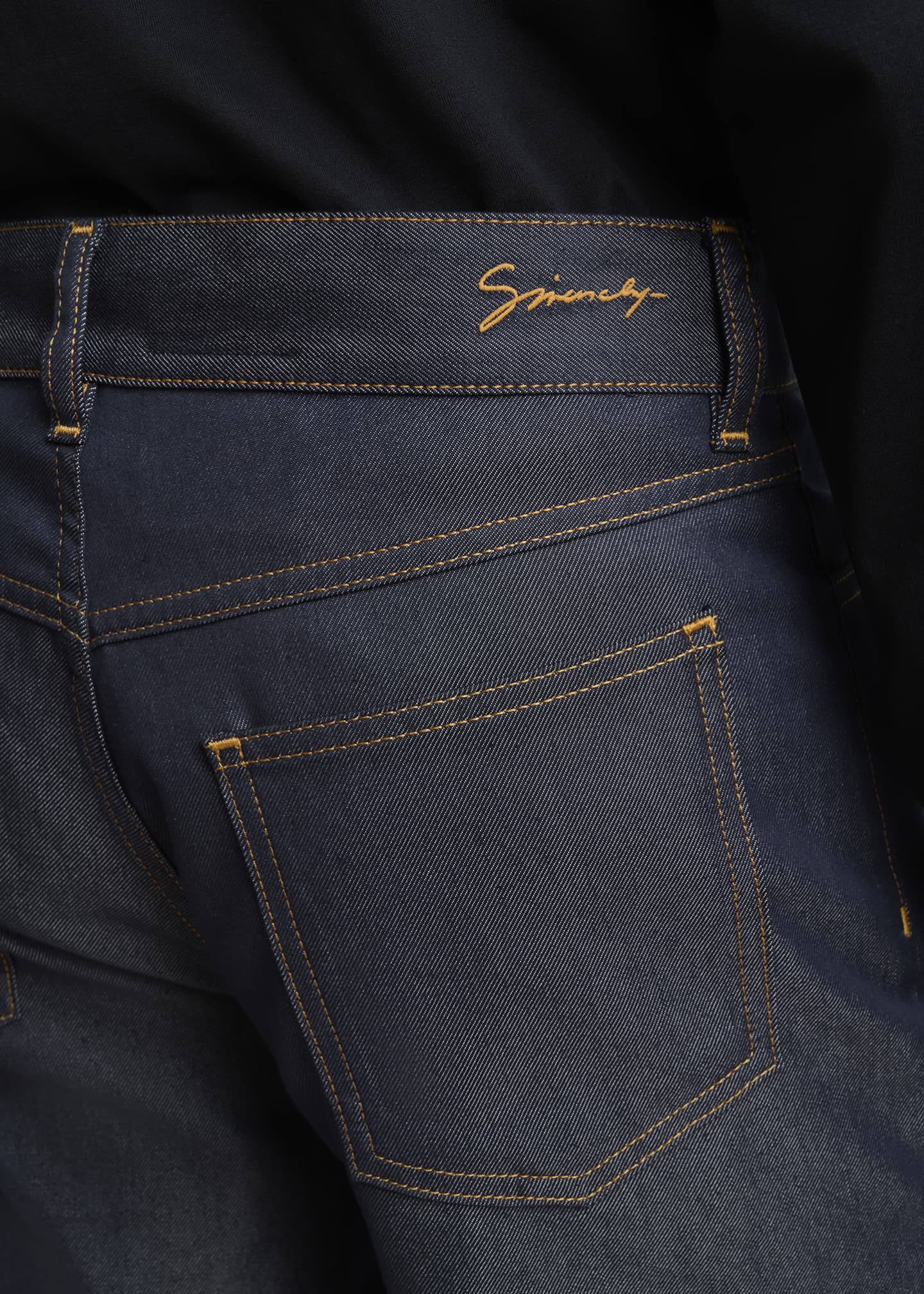 Givenchy Men's Slim-Straight Luxe Denim Pants Image 5 of 5