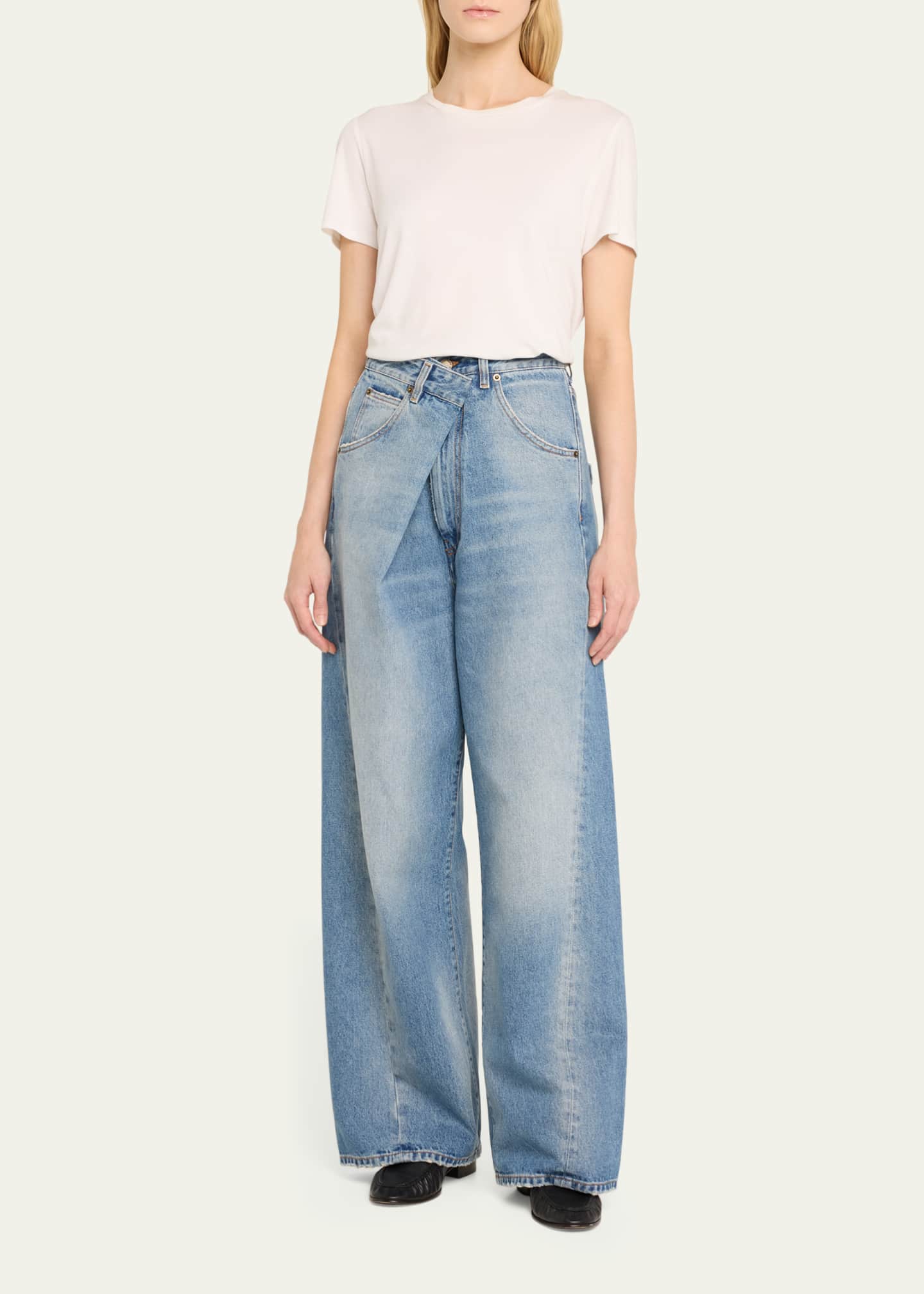 DARKPARK Ines Foldover Jeans Image 2 of 5