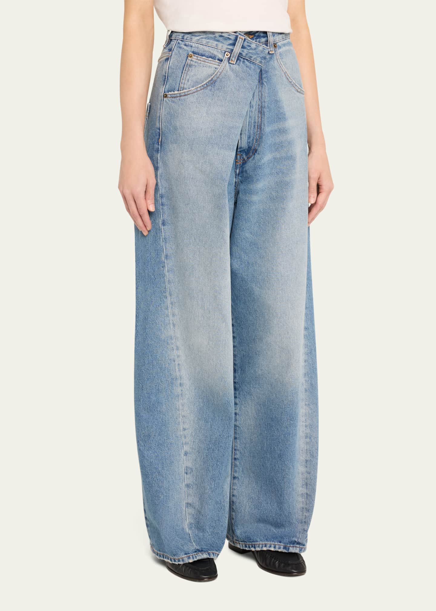 DARKPARK Ines Foldover Jeans Image 4 of 5
