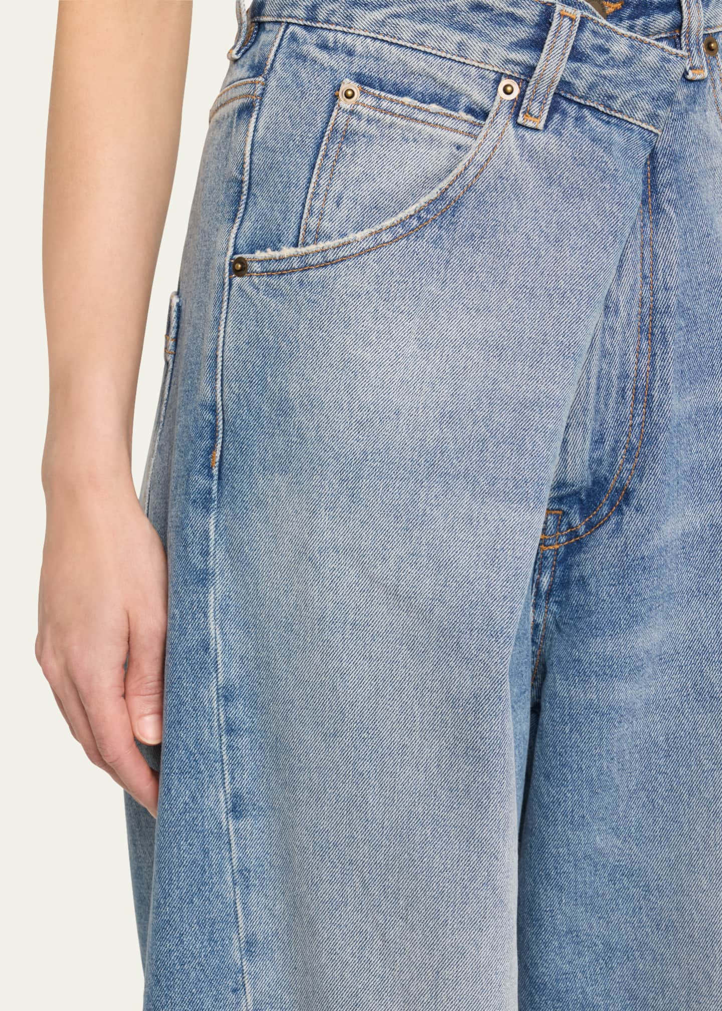 DARKPARK Ines Foldover Jeans Image 5 of 5