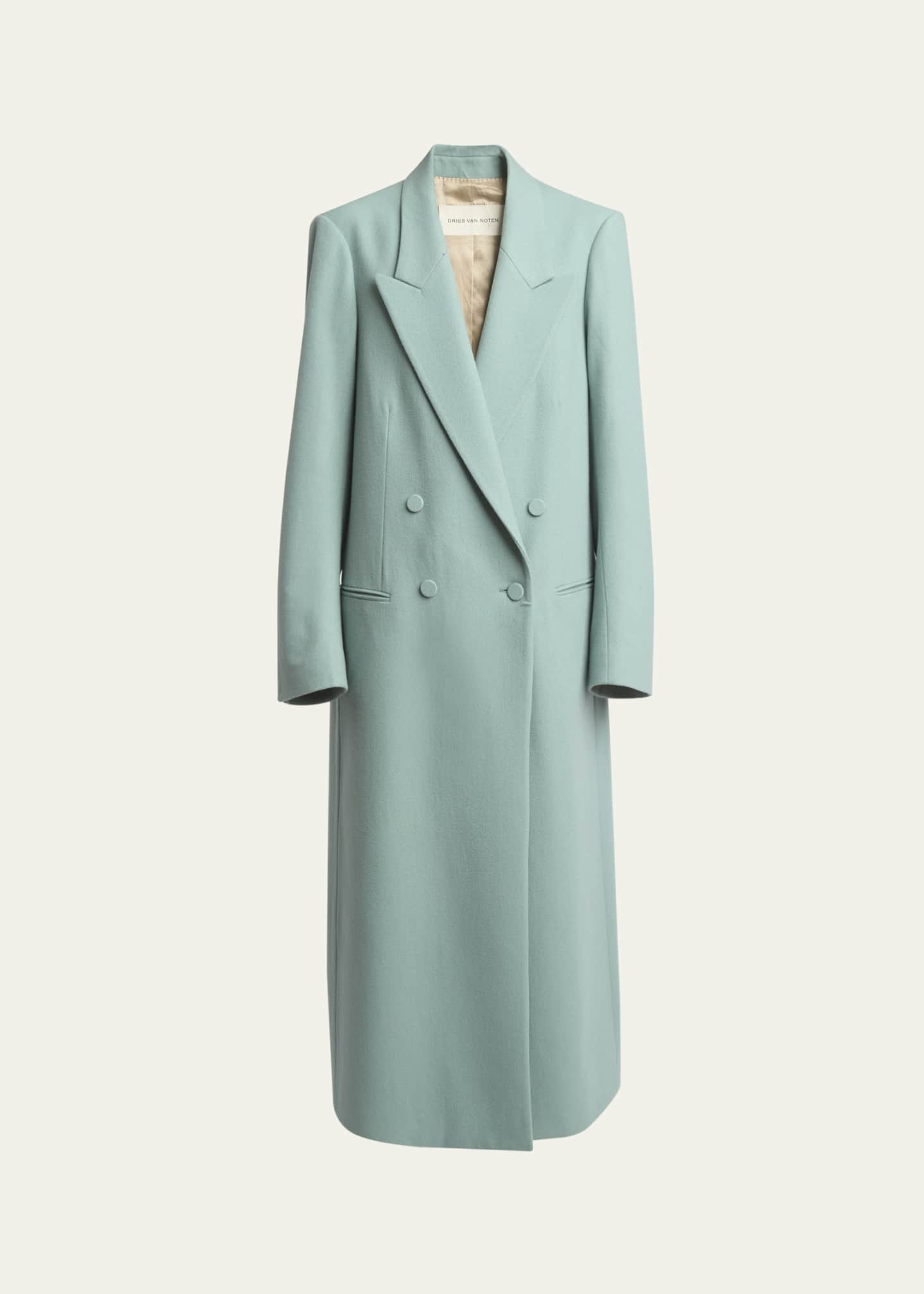Dries van noten wool coat cheap