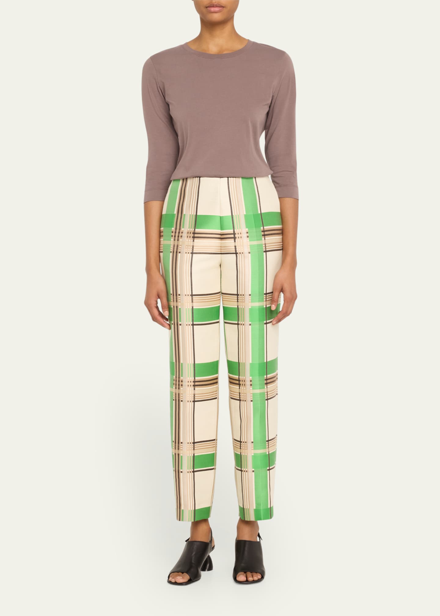 Dries van noten plaid pants on sale