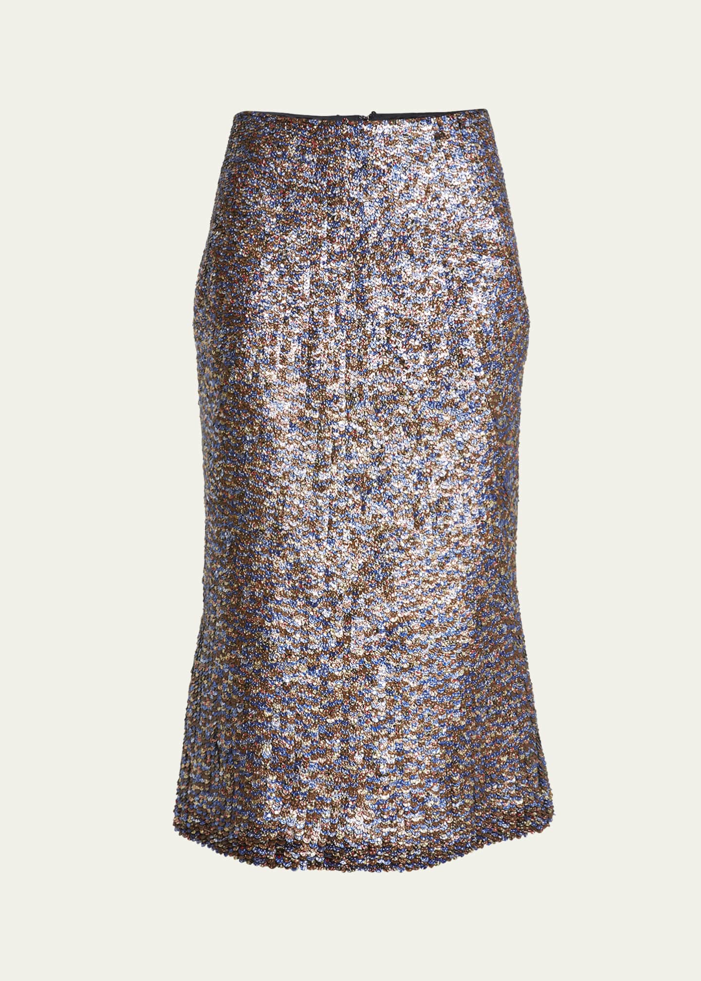 Sequin embellished midi skirt new arrivals