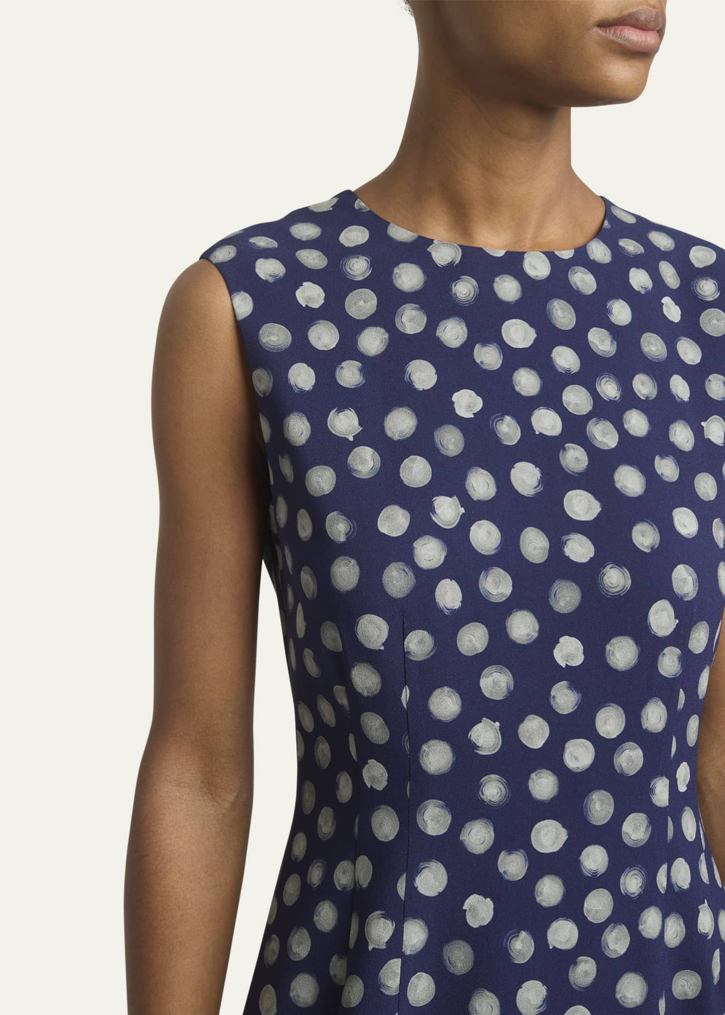 Dries Van Noten Delavina Printed Midi Dress Image 5 of 5
