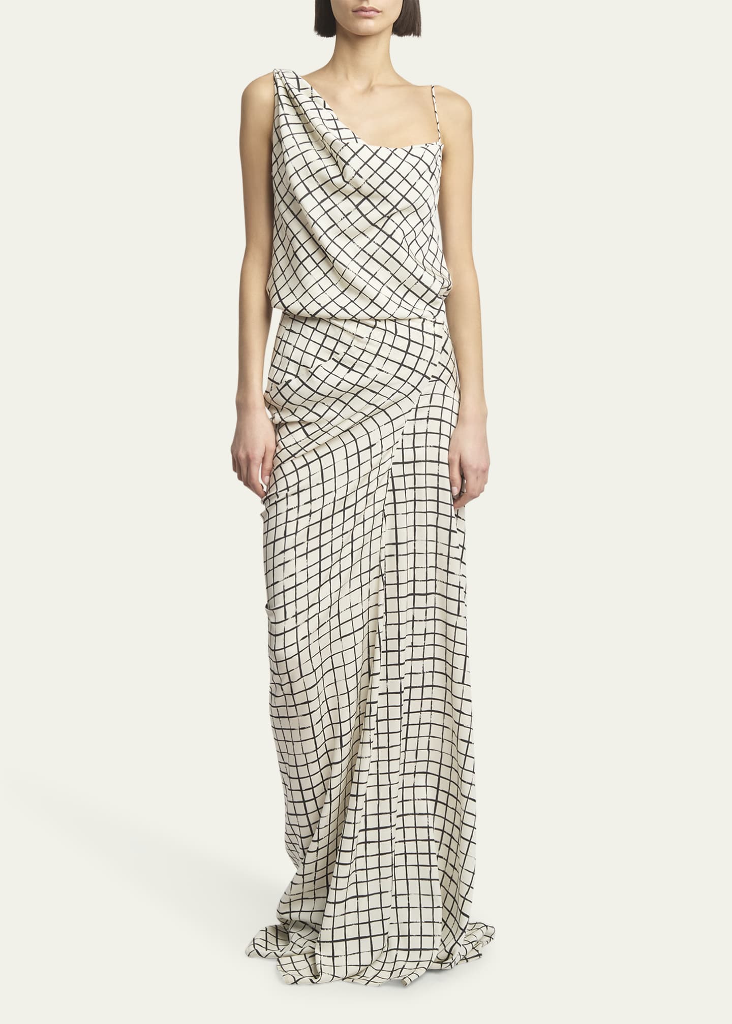Dries Van Noten Ceyon Draped One-Shoulder Top Image 2 of 5