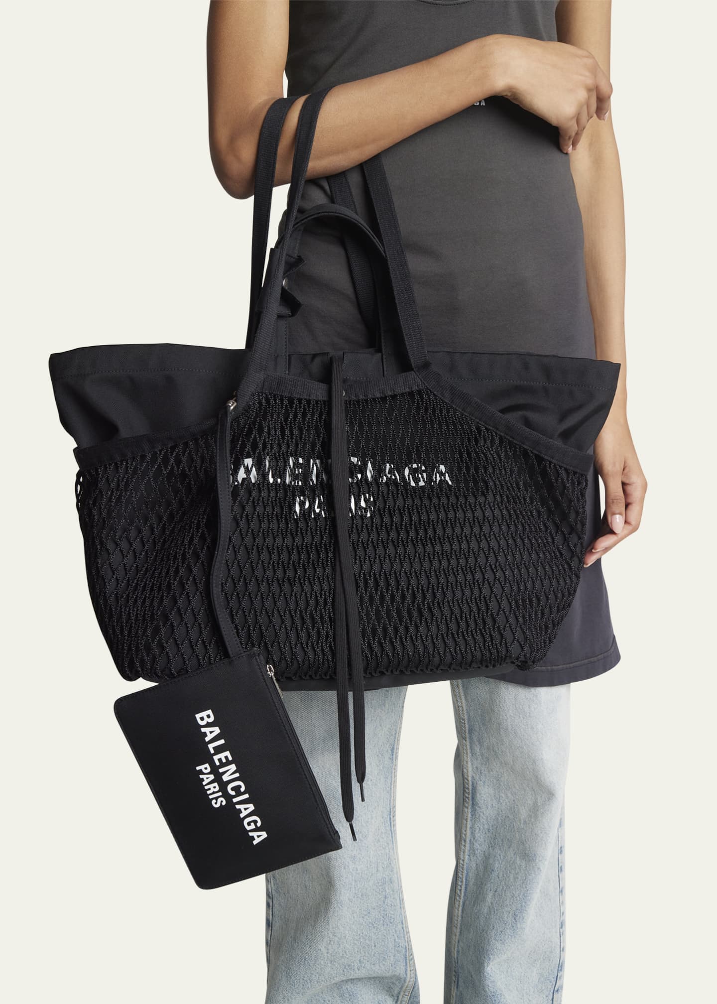 Balenciaga canvas tote clearance