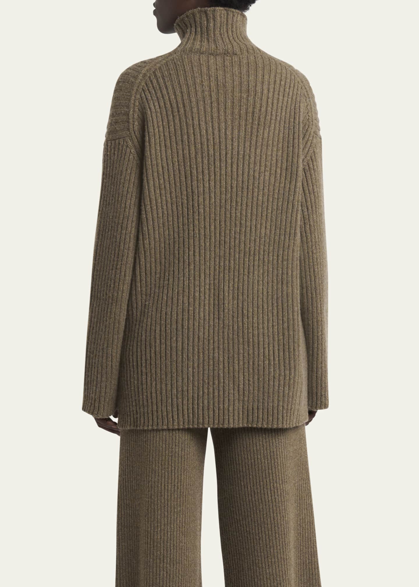 Loro Piana Fobello Cashmere Turtleneck Sweater Image 3 of 5