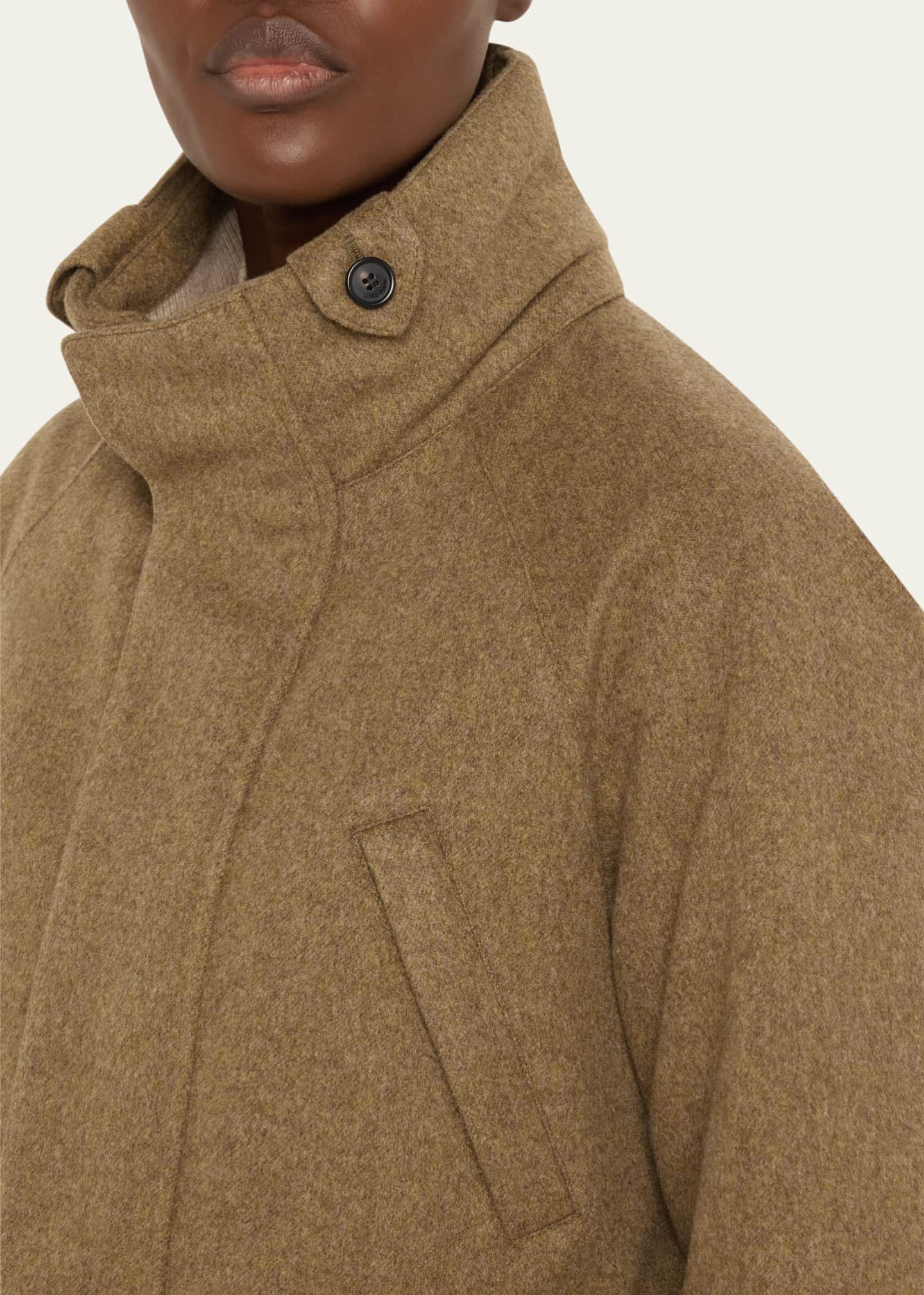 Loro Piana Icer Mini Storm Cashmere Parka Jacket Image 5 of 5