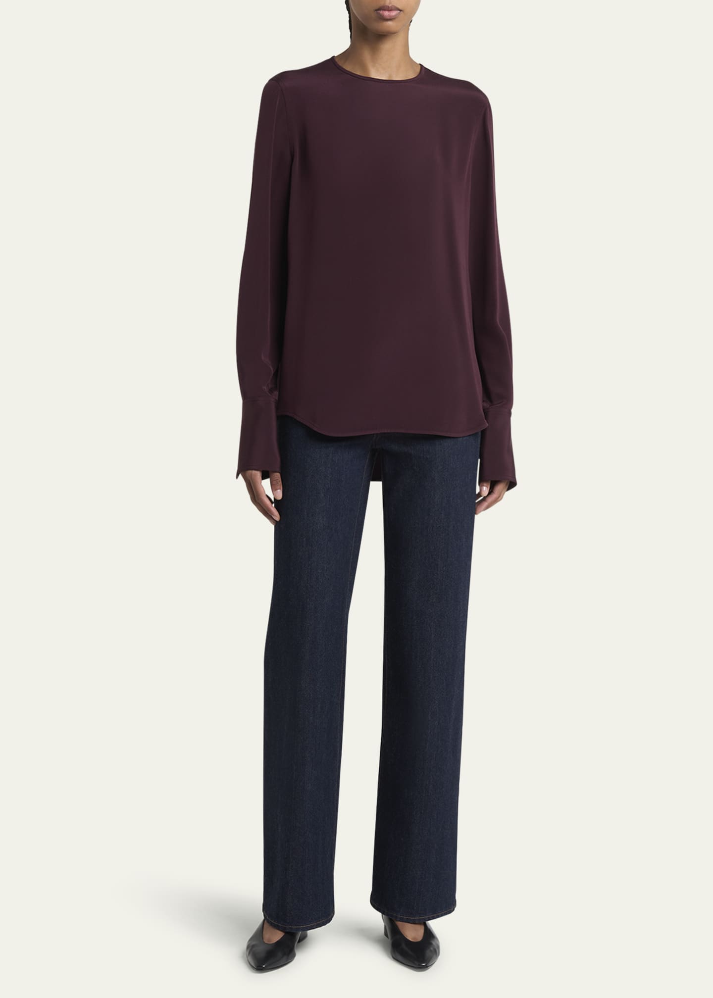 Loro Piana Jami Silk Blouse Image 2 of 5