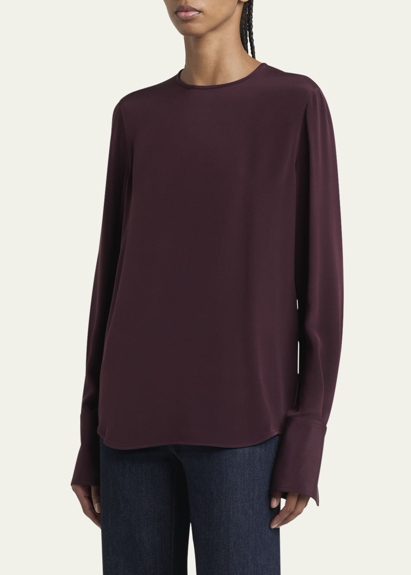 Loro Piana Jami Silk Blouse Image 4 of 5