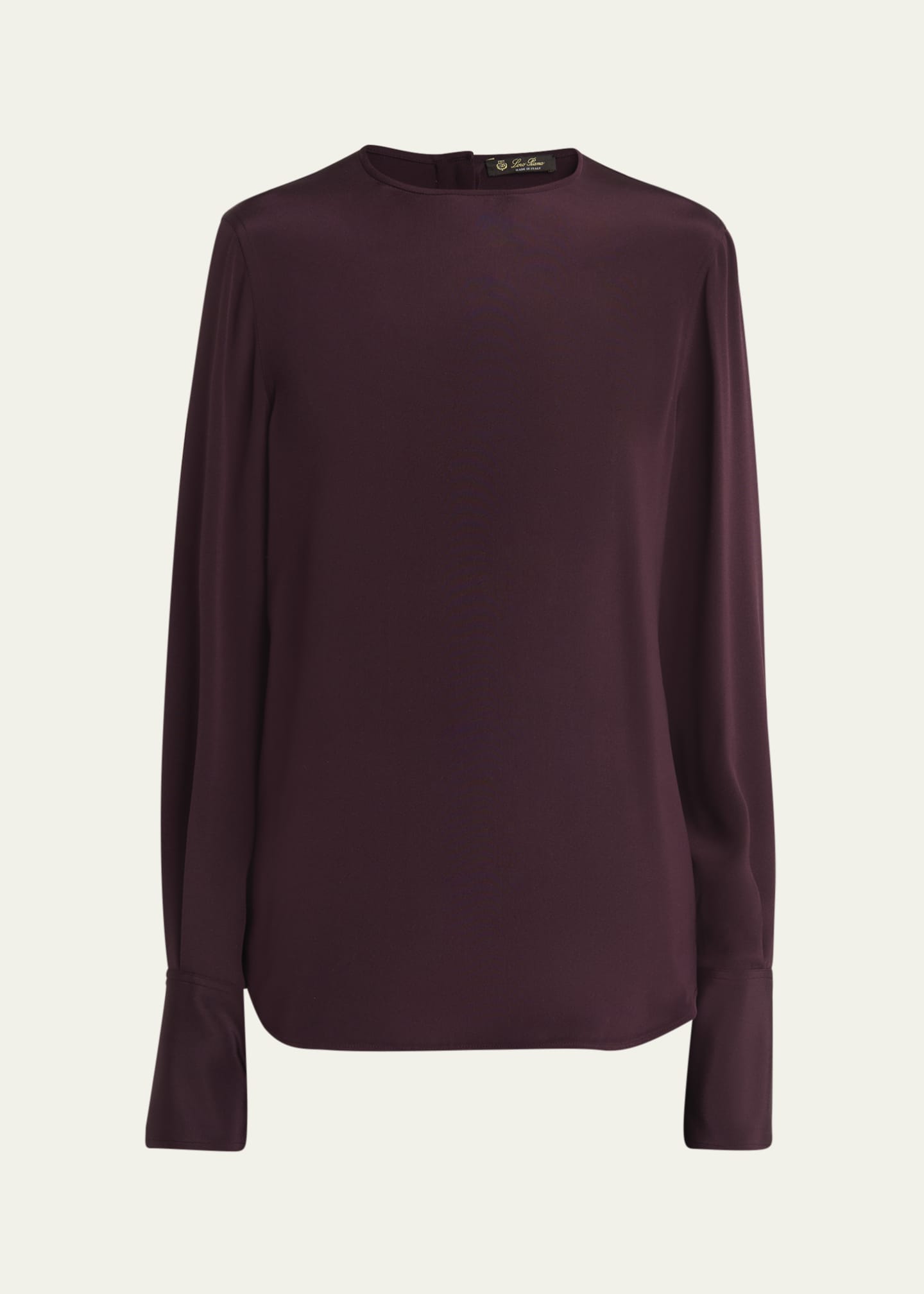 Loro Piana Jami Silk Blouse Image 1 of 5
