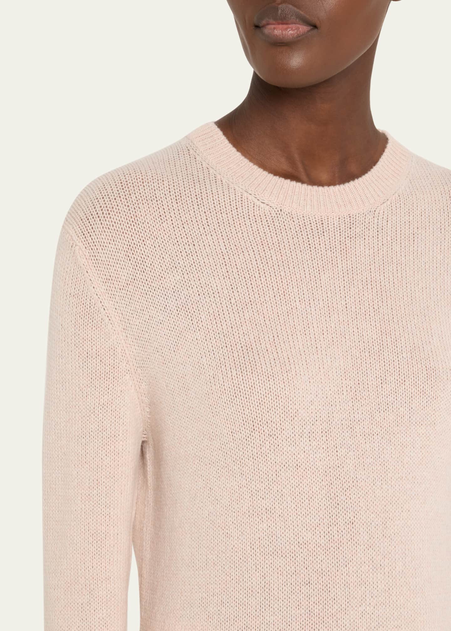 Loro Piana Fobello Crewneck Baby Cashmere Top Image 5 of 5