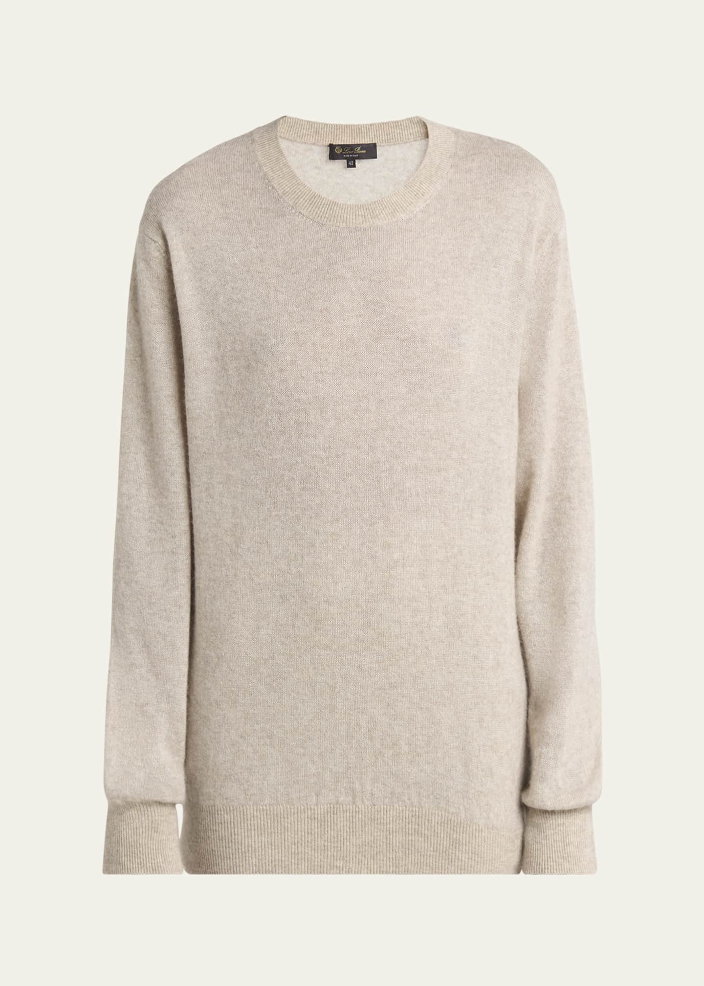 Loro Piana Camino GG14 Cashmere Silk Sweater Image 1 of 5