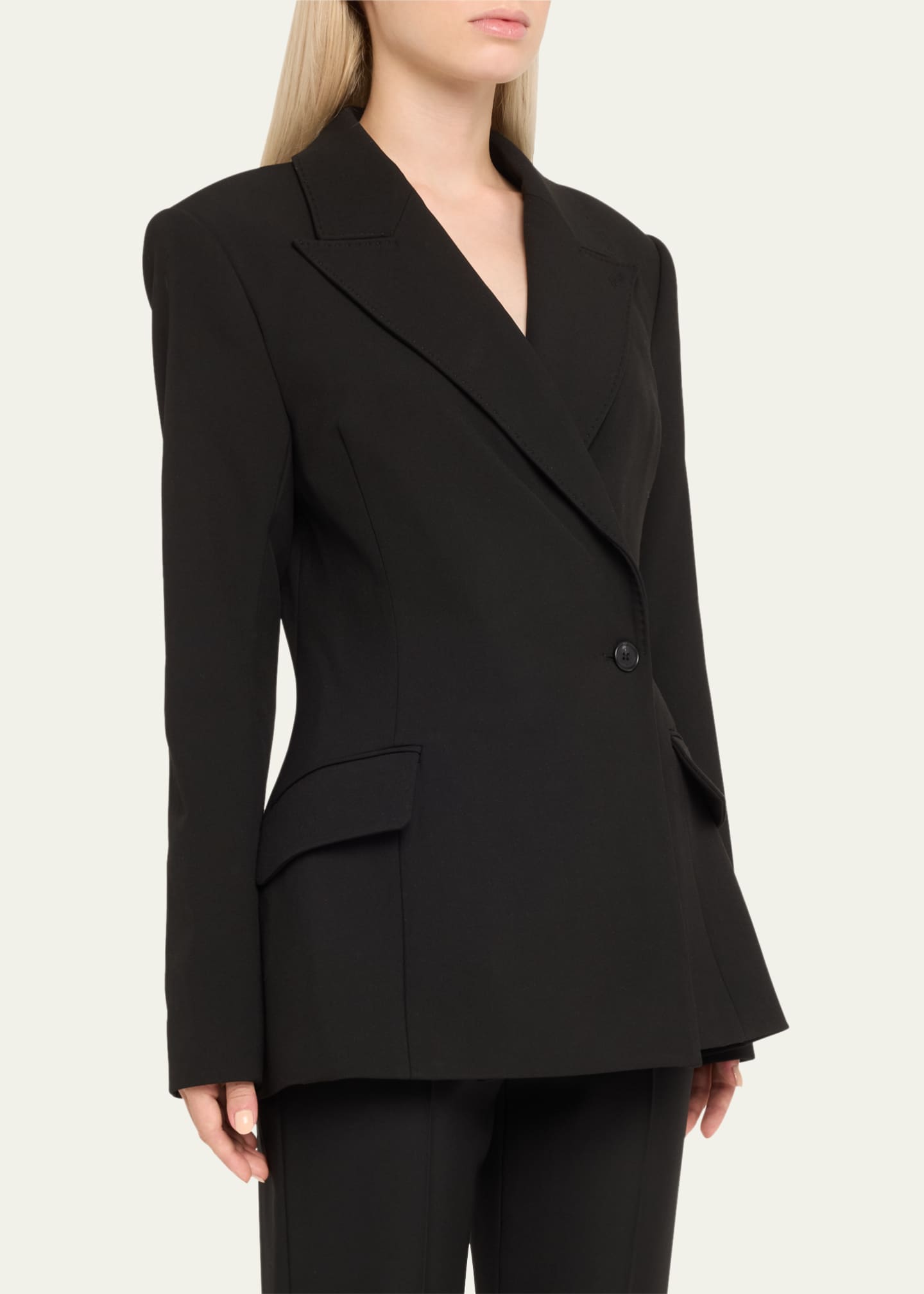 SIMKHAI Surabhi Hourglass Blazer Image 4 of 5
