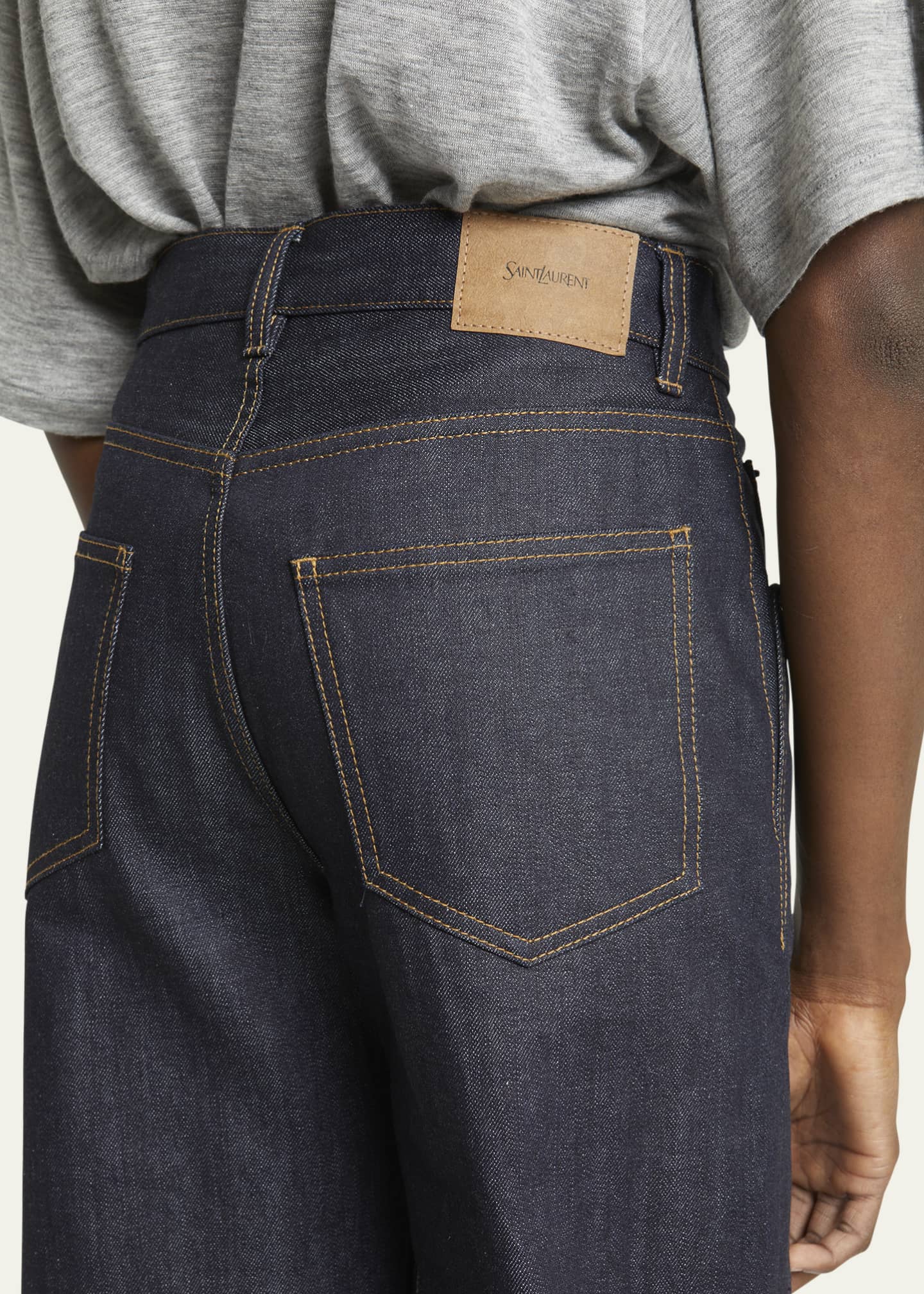 Saint laurent bootcut jeans discount
