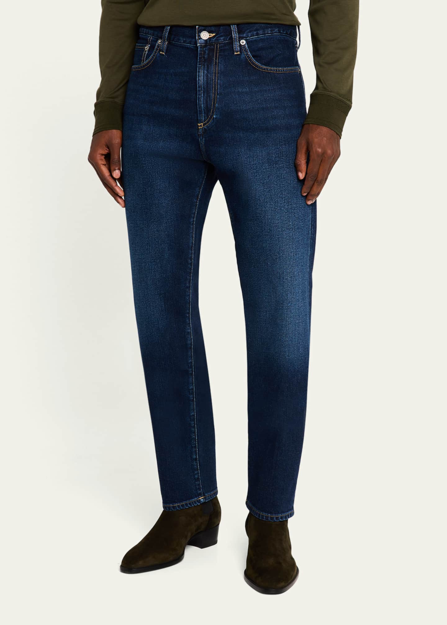 Ralph Lauren Men's Straight-Leg Selvedge Jeans Image 4 of 5