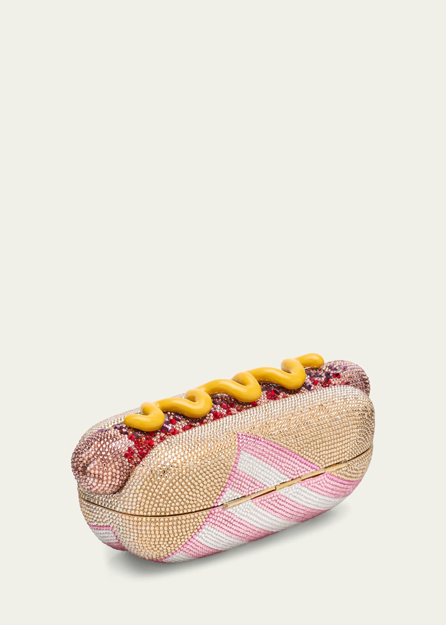 Judith Leiber Couture Hot Dog Crystal Minaudiere Image 3 of 6