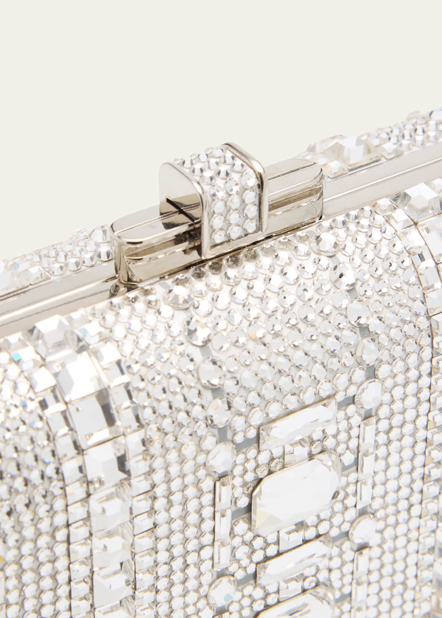Judith Leiber Couture Radiant Jewel Crystal Slim Clutch Bag Image 6 of 6