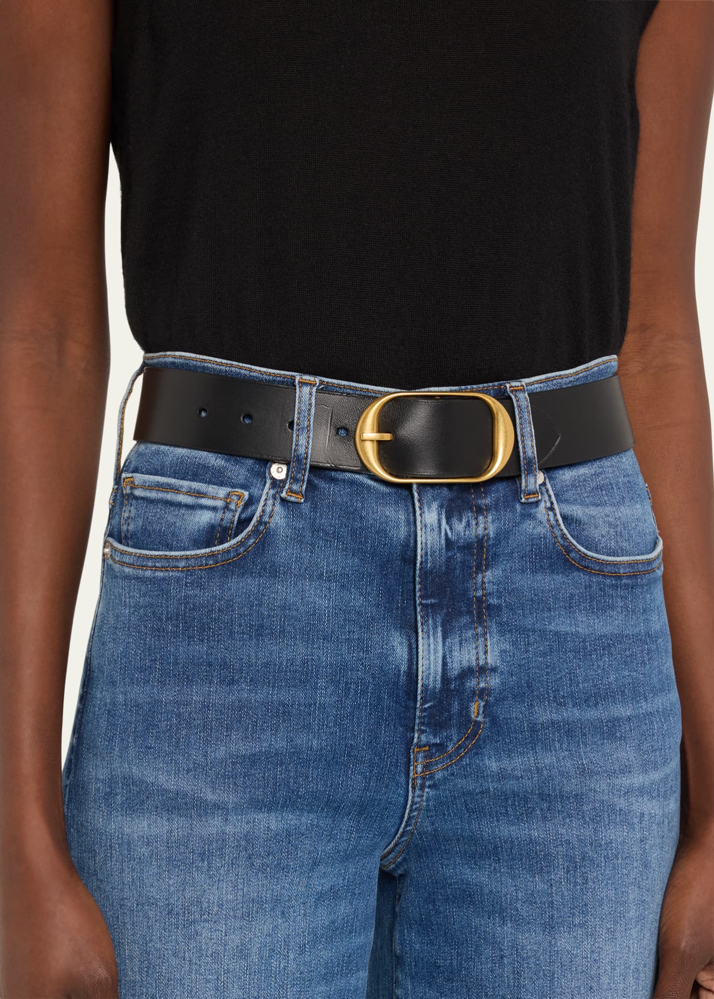 Nili Lotan Nili Leather Belt - Bergdorf Goodman